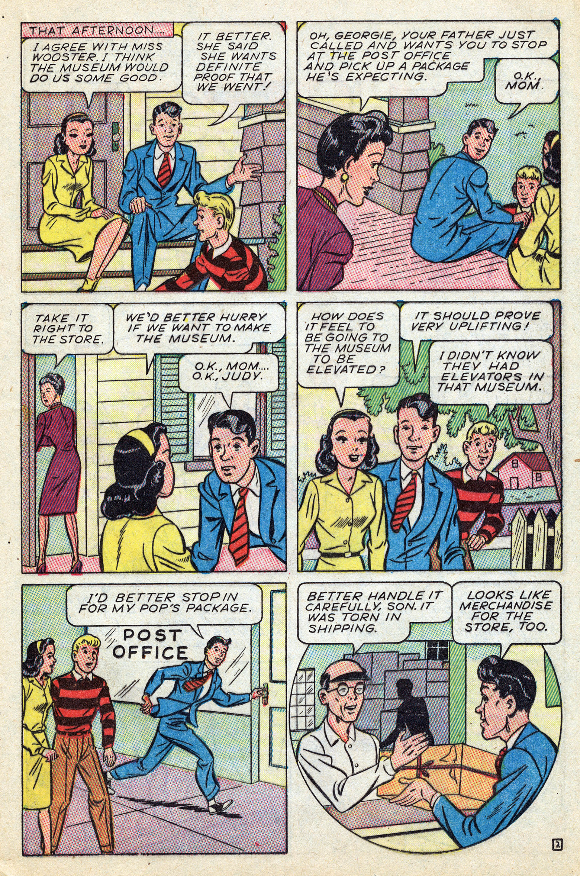 Read online Georgie Comics (1945) comic -  Issue #7 - 33