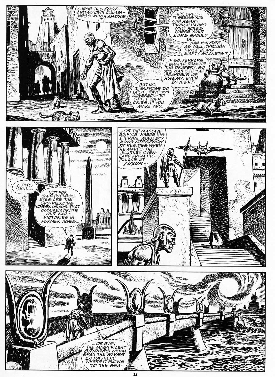 The Savage Sword Of Conan issue 191 - Page 25
