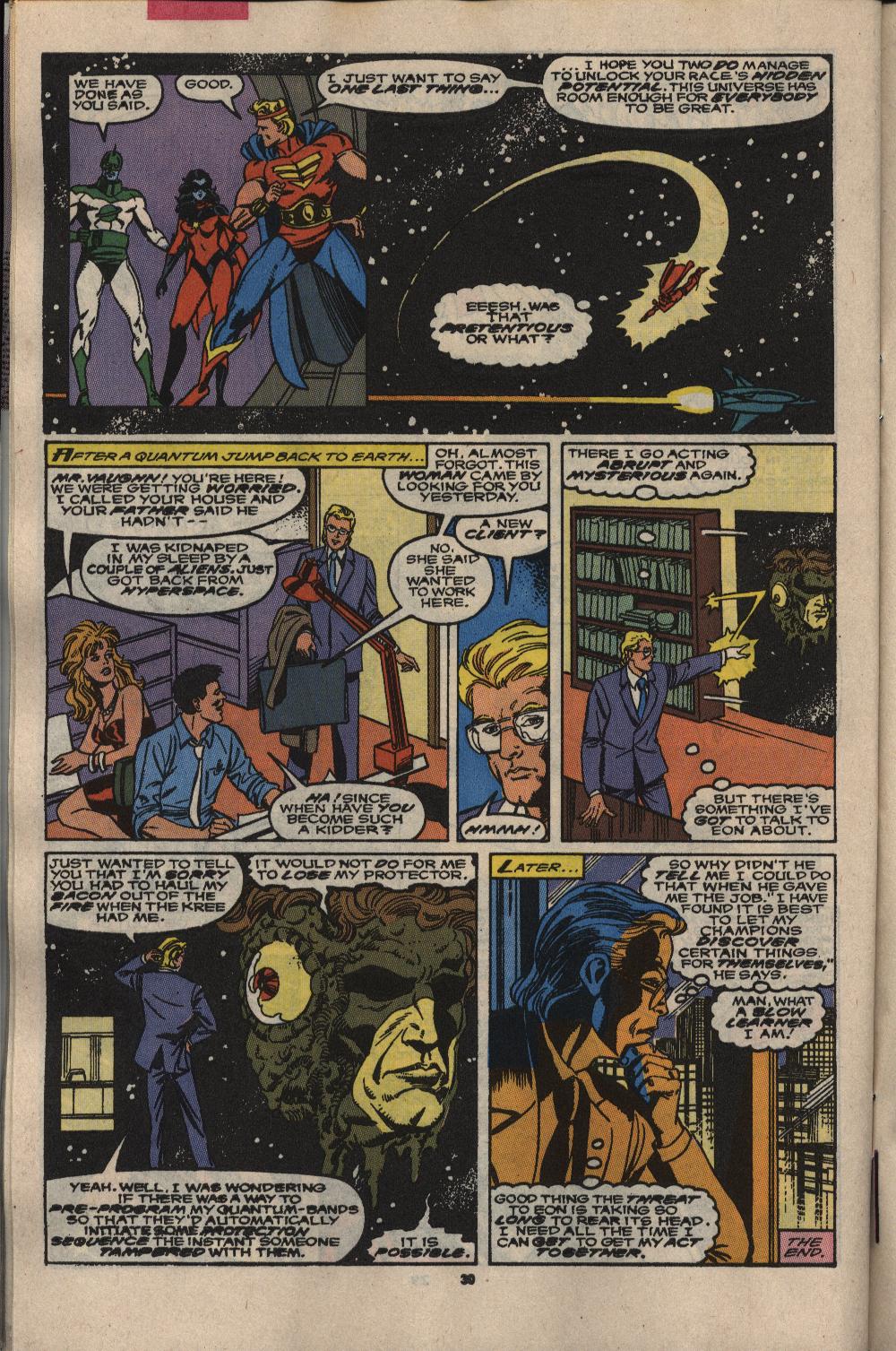 Read online Quasar comic -  Issue #10 - 22