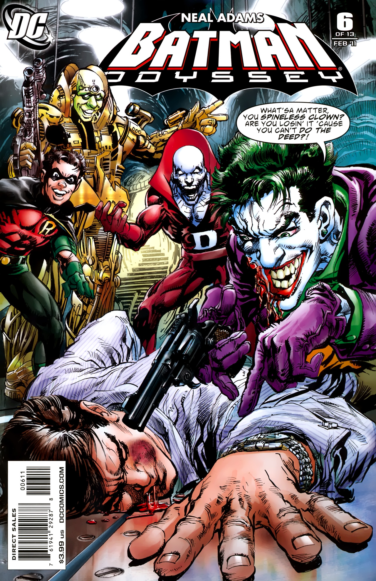 Read online Batman: Odyssey (2010) comic -  Issue #6 - 1