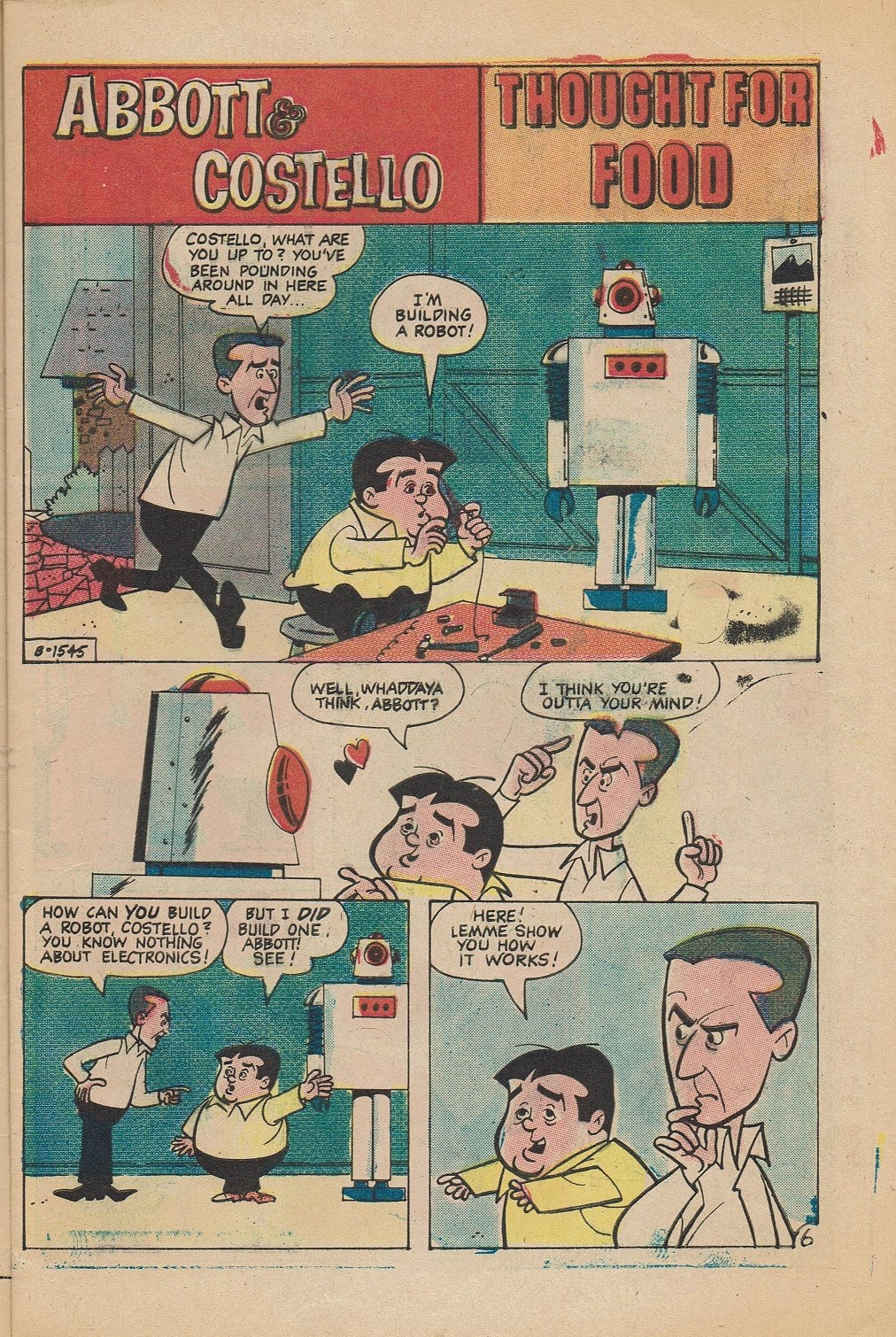 Read online Abbott & Costello comic -  Issue #6 - 9