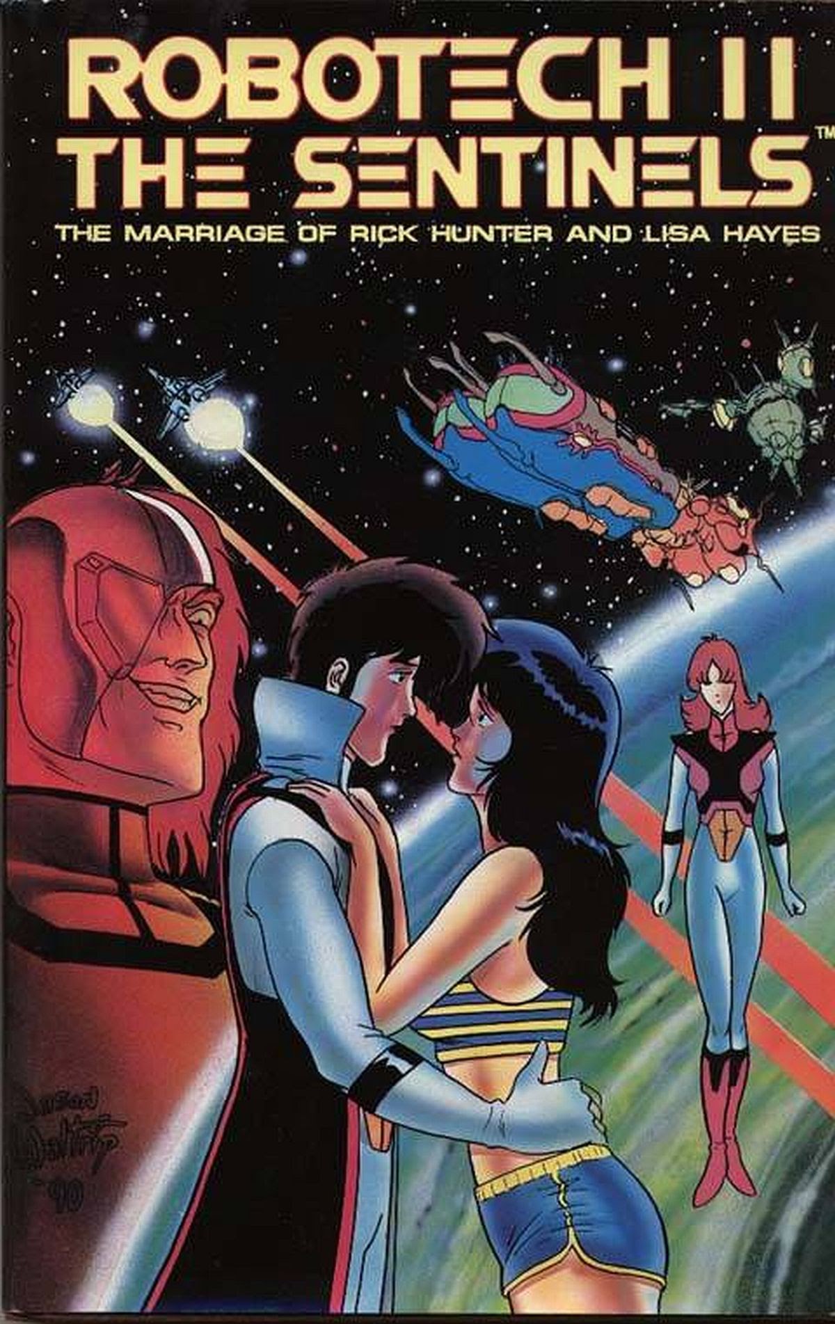 Read online Robotech II: The Sentinels - The Marriage of Rick Hunter and Lisa Hayes comic -  Issue # TPB 2 - 1