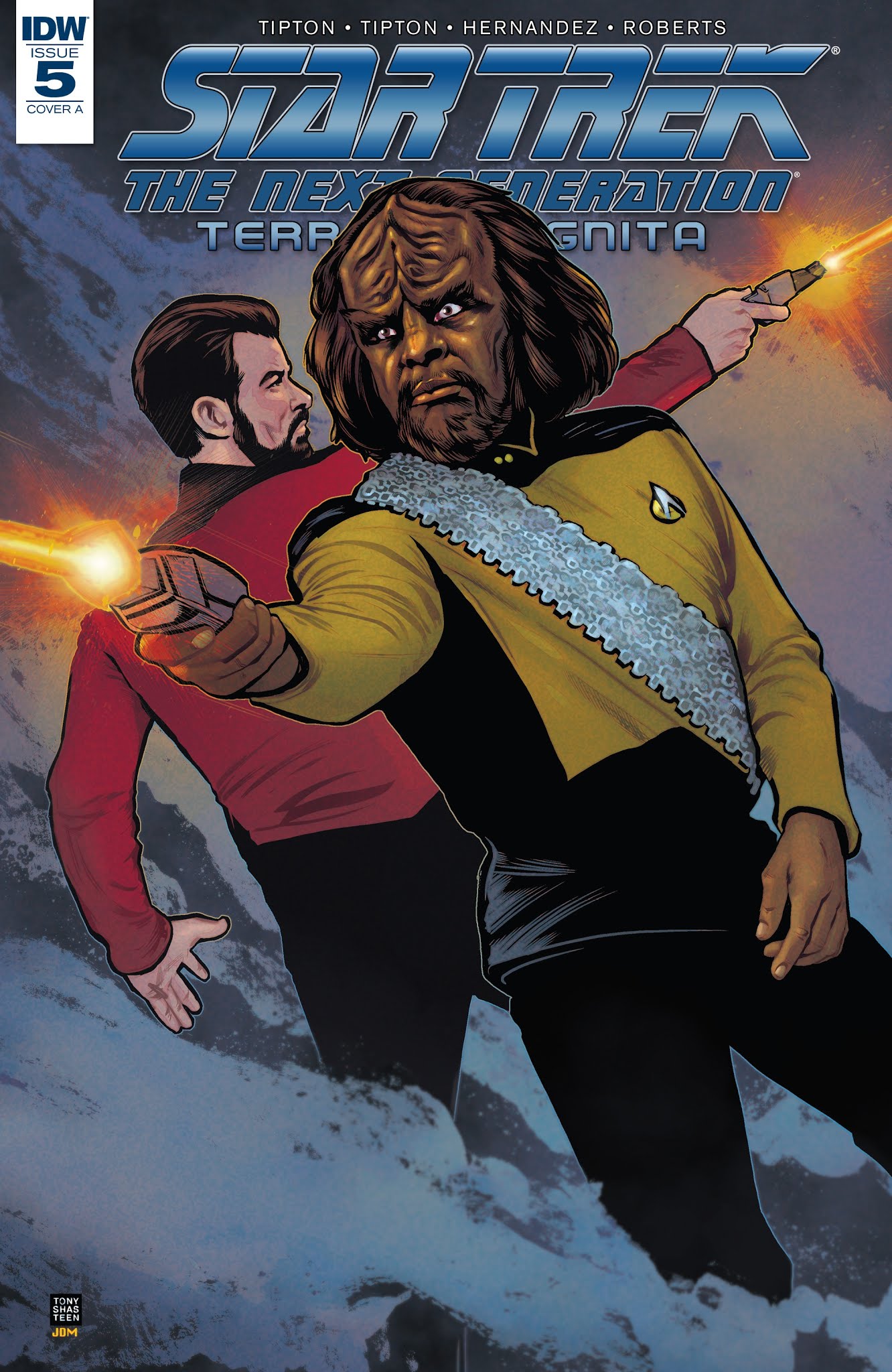 Read online Star Trek: The Next Generation: Terra Incognita comic -  Issue #5 - 1