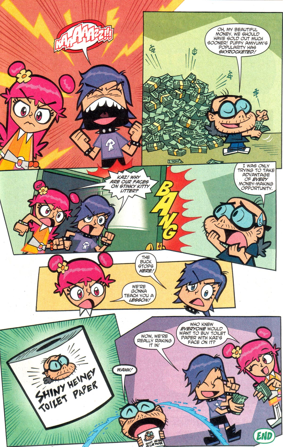 Read online Hi Hi Puffy Amiyumi comic -  Issue #2 - 21