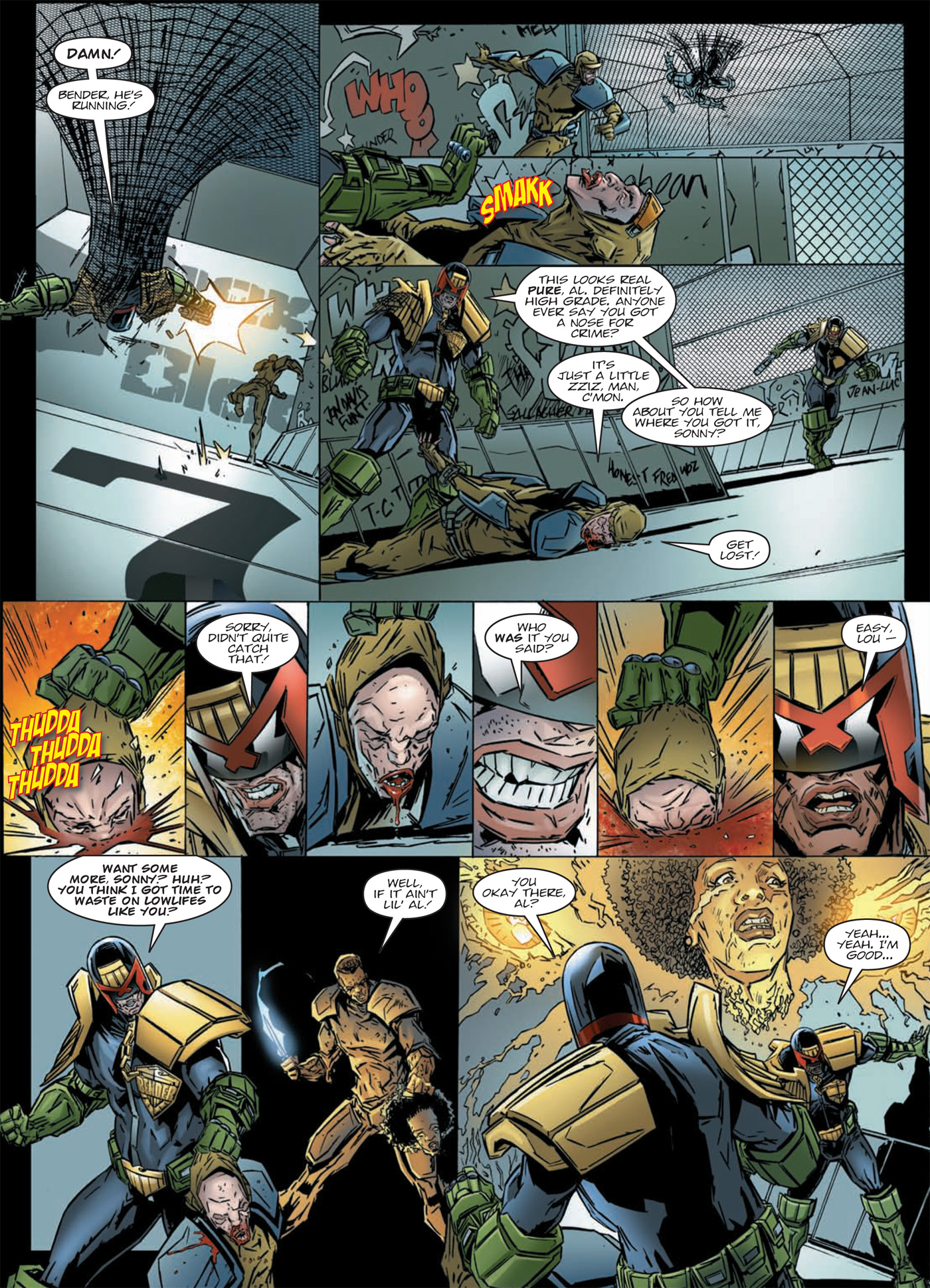 Read online Judge Dredd: Day of Chaos: Fallout comic -  Issue # TPB (Part 3) - 15