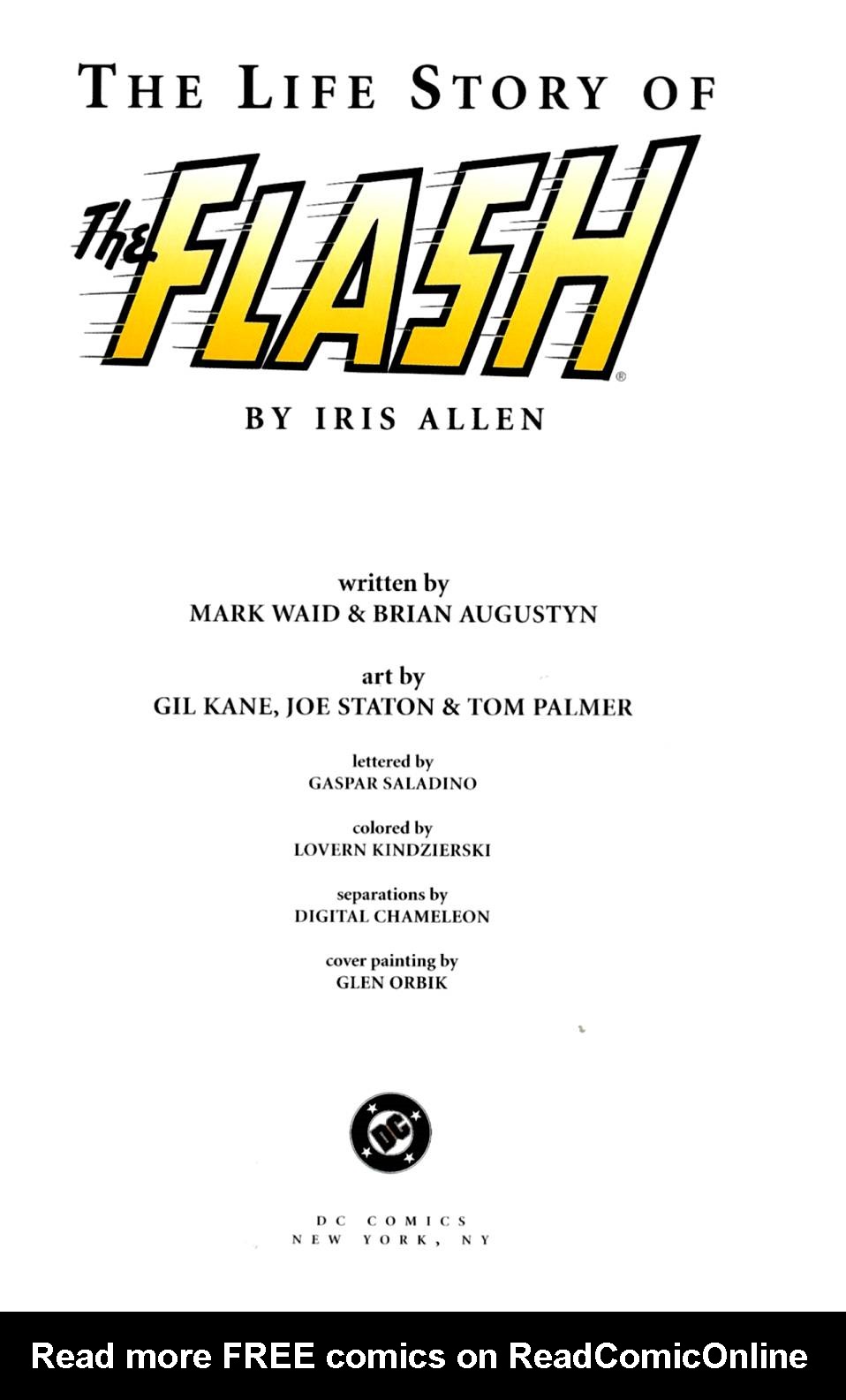 Read online The Life Story of the Flash comic -  Issue # Full - 3