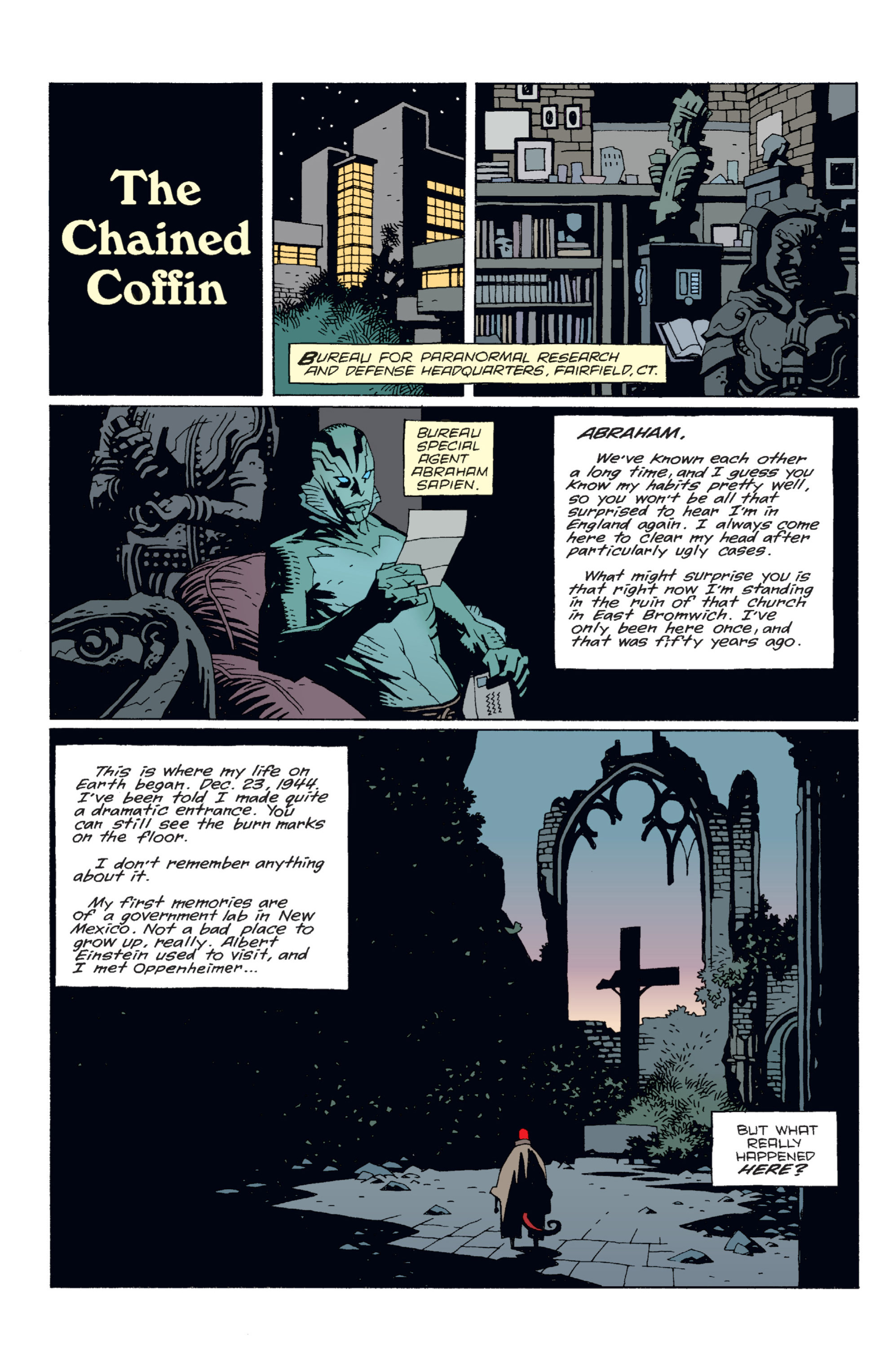 Read online Hellboy comic -  Issue #3 - 71