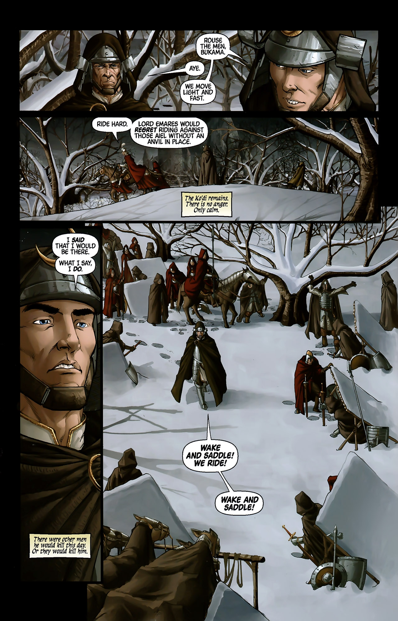 Read online Robert Jordan's The Wheel of Time: New Spring comic -  Issue #1 - 13