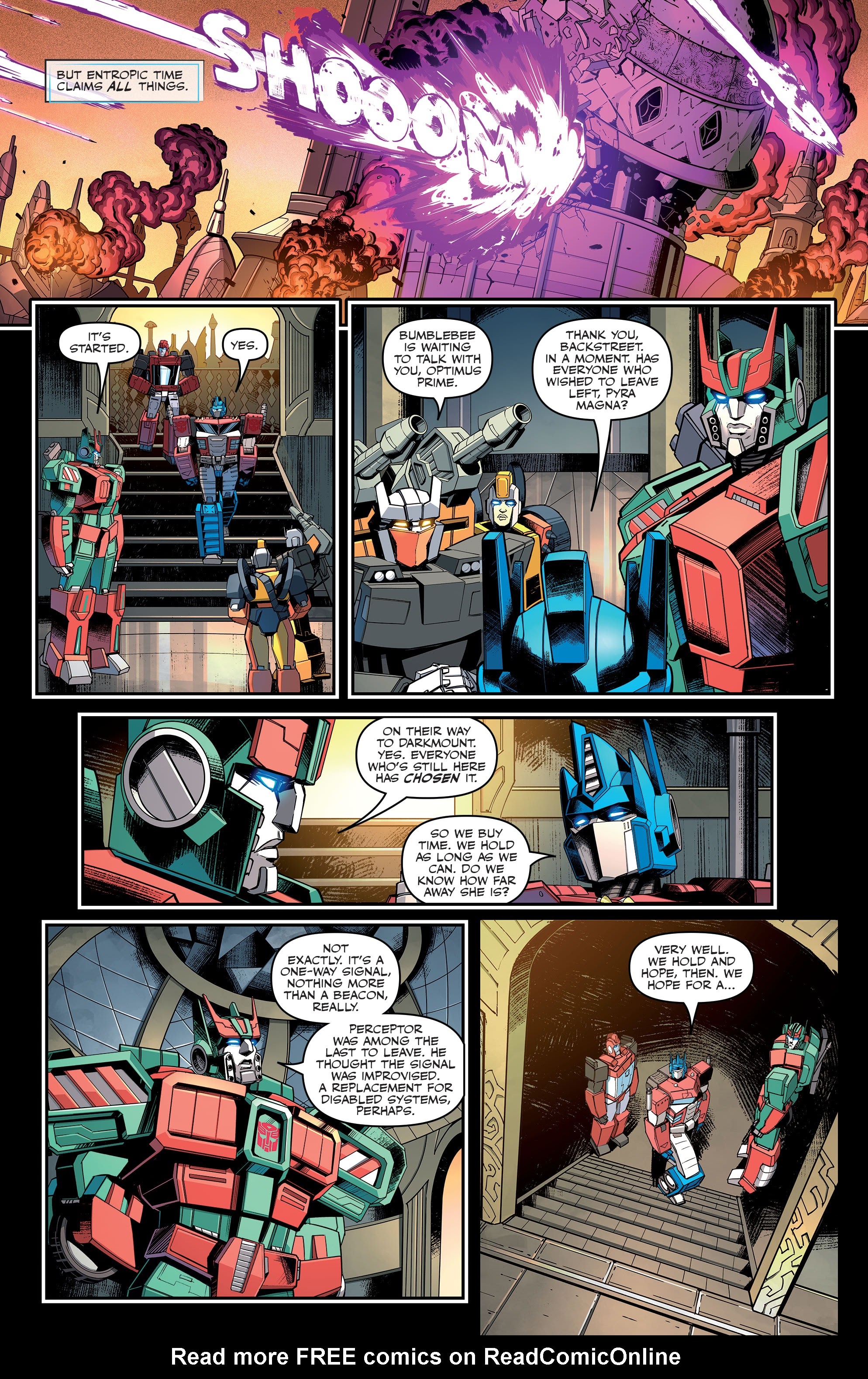 Read online Transformers (2019) comic -  Issue #40 - 11
