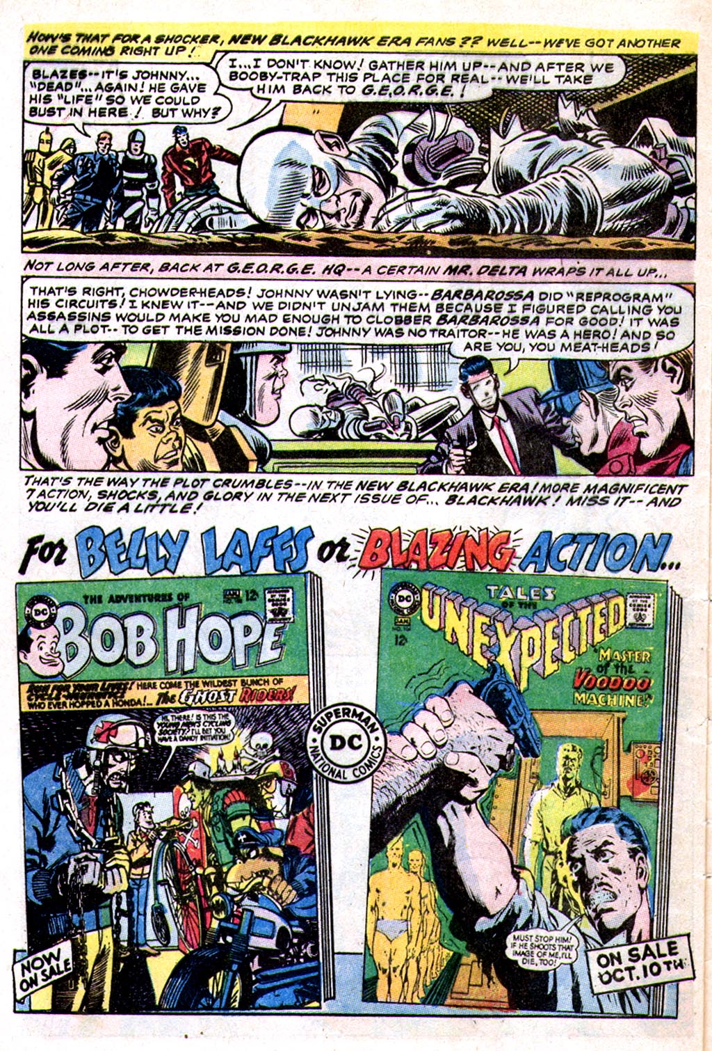 Read online Blackhawk (1957) comic -  Issue #238 - 32