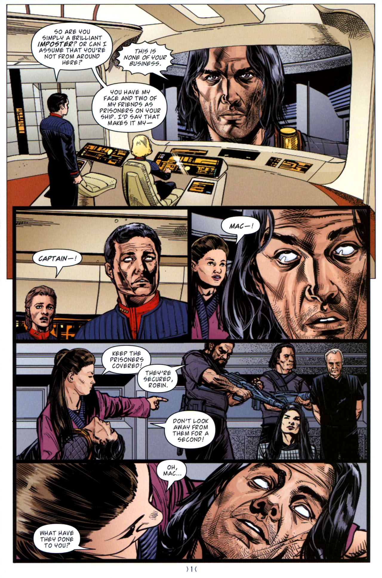 Read online Star Trek: New Frontier comic -  Issue #5 - 3