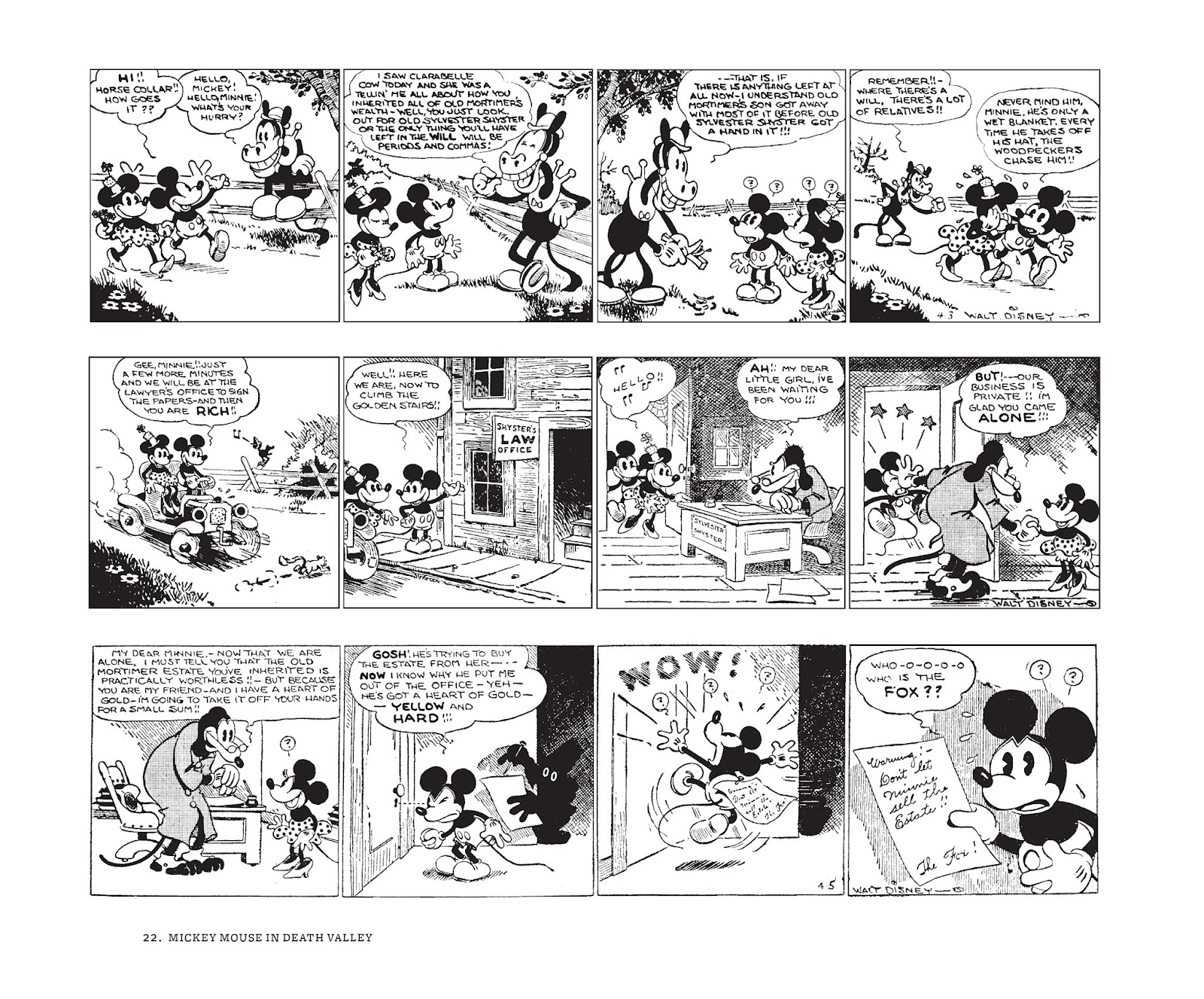 Walt Disney's Mickey Mouse by Floyd Gottfredson issue TPB 1 (Part 1) - Page 22
