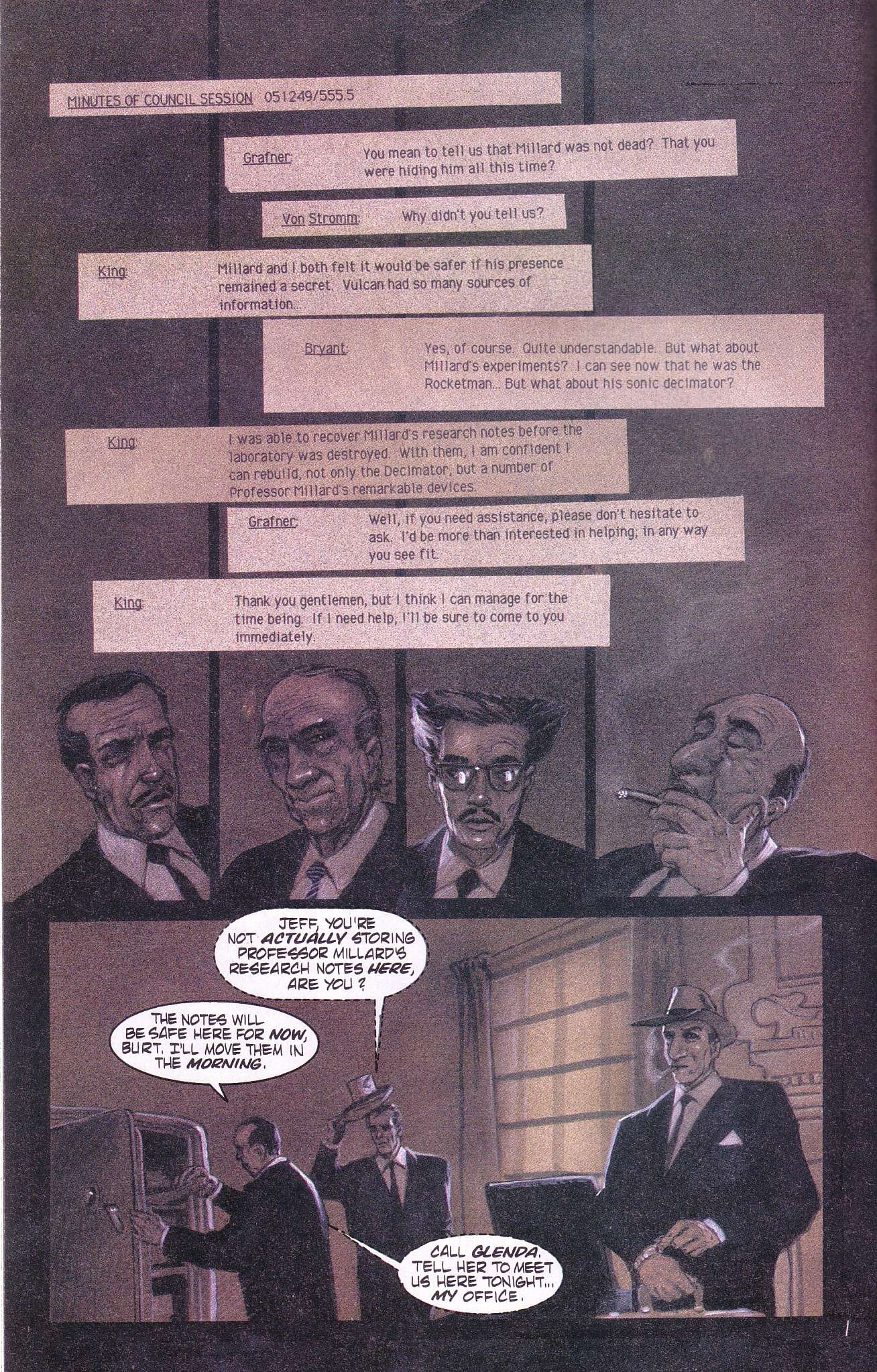 Read online Rocket Man: King of the Rocket Men comic -  Issue #3 - 22