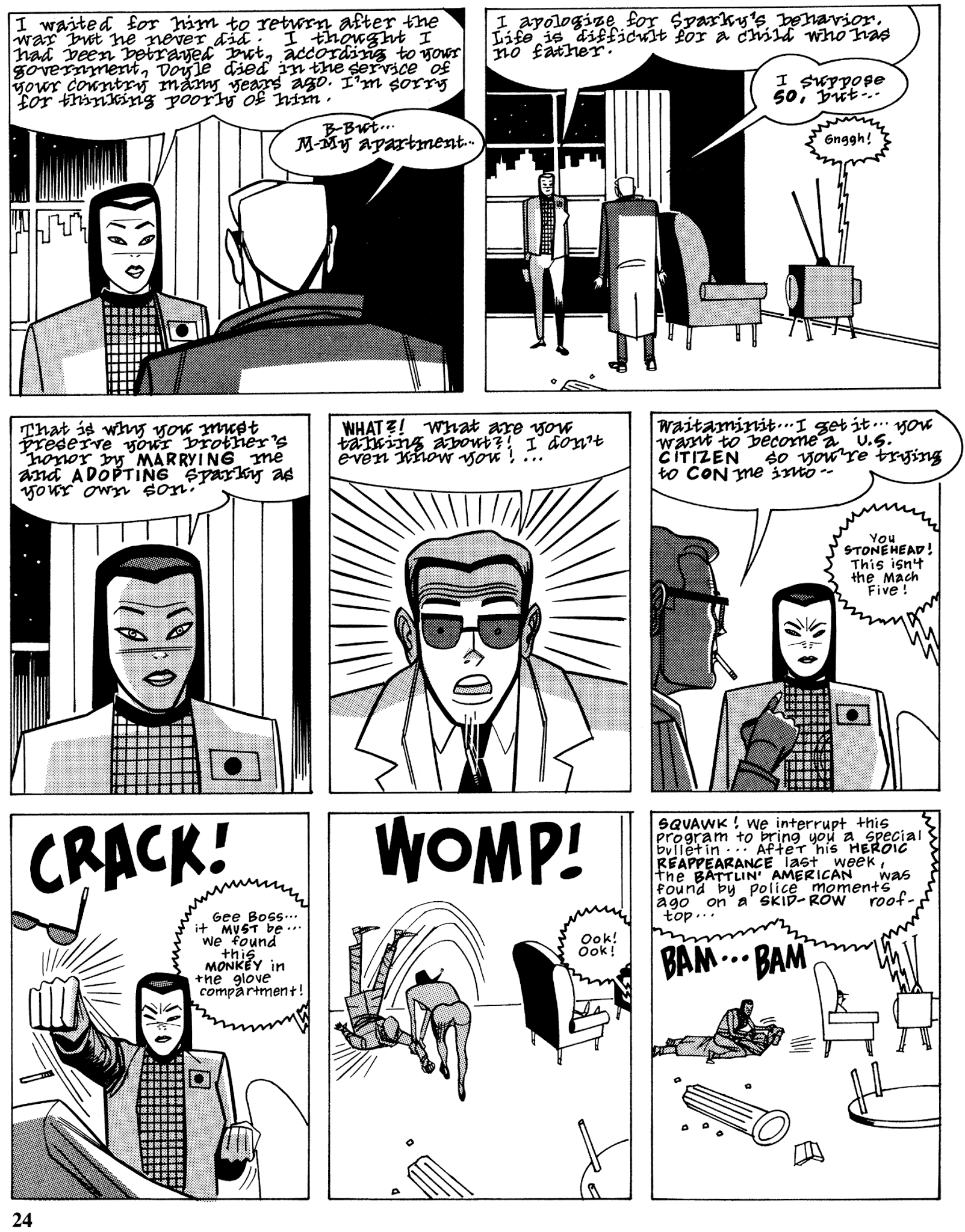 Read online Lloyd Llewellyn comic -  Issue #5 - 26