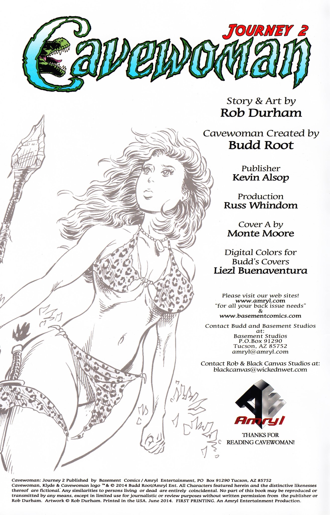 Read online Cavewoman: Journey comic -  Issue #2 - 2
