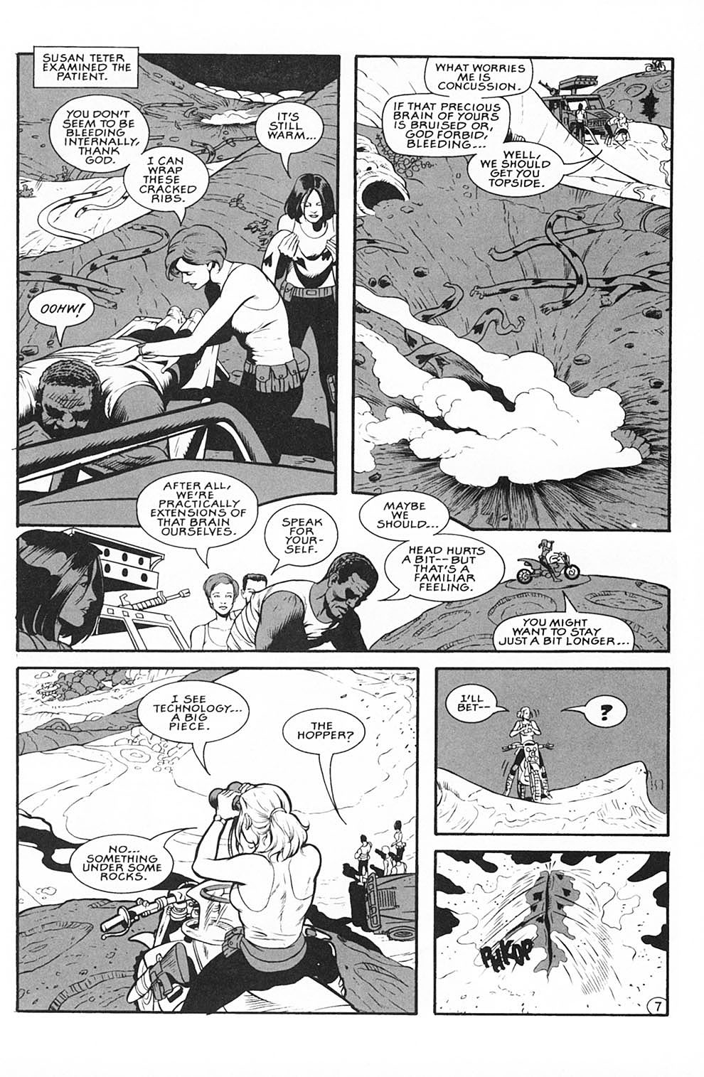 Read online World Below: Deeper And Stranger comic -  Issue #3 - 8