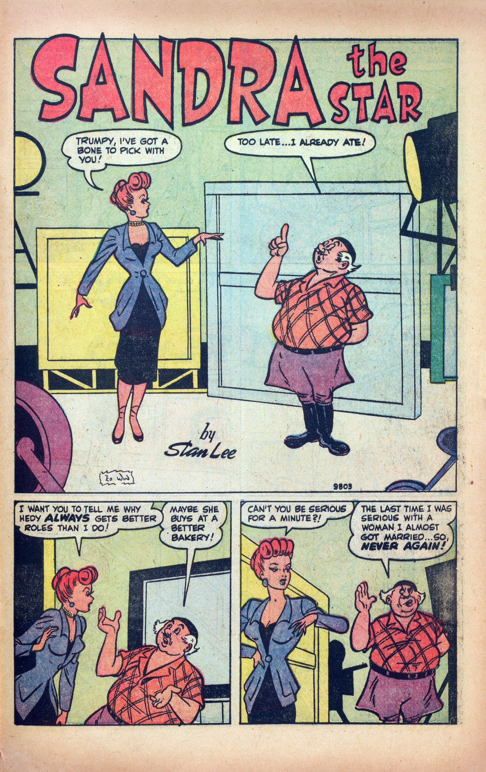 Read online Hedy Of Hollywood Comics comic -  Issue #48 - 29