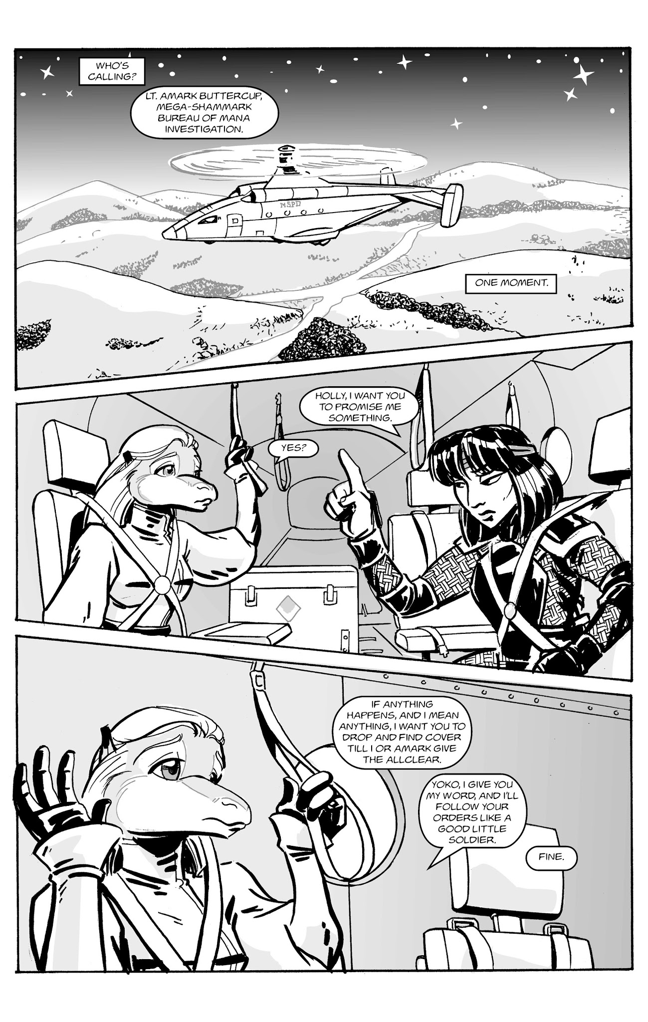 Read online Bureau of Mana Investigation comic -  Issue #7 - 5