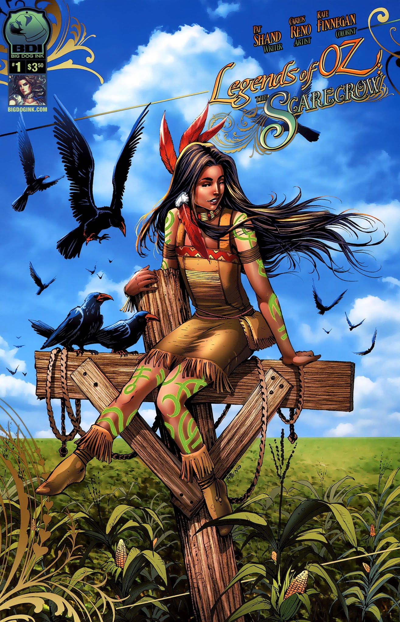 Read online Legends of Oz: The Scarecrow comic -  Issue #1 - 1