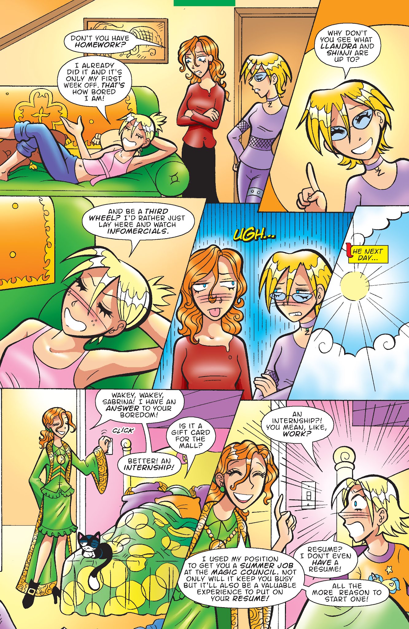 Read online Sabrina the Teenage Witch (2000) comic -  Issue #68 - 5