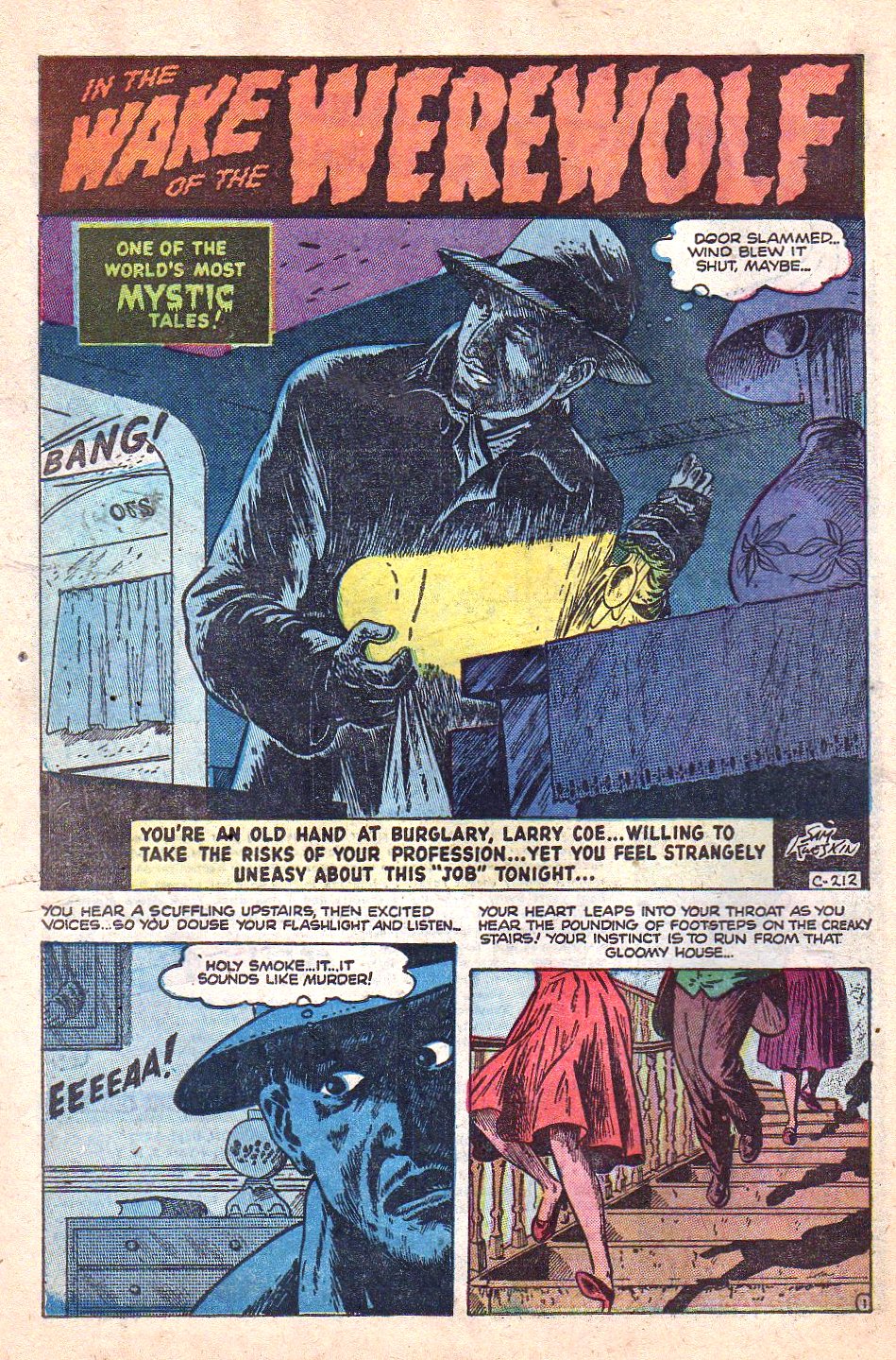Read online Mystic (1951) comic -  Issue #20 - 23
