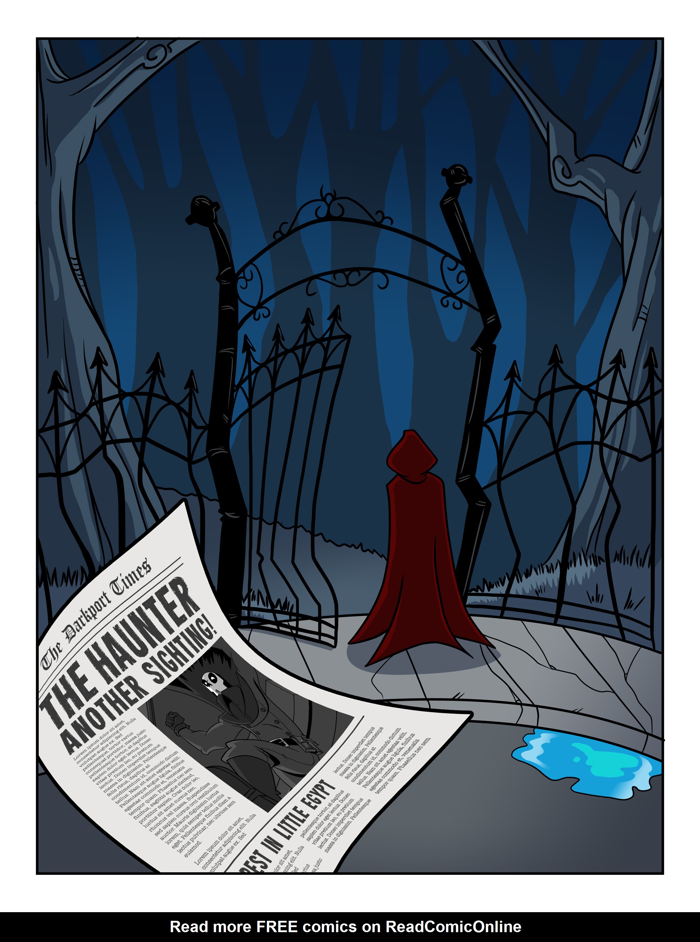 Read online The Haunter comic -  Issue #3 - 4