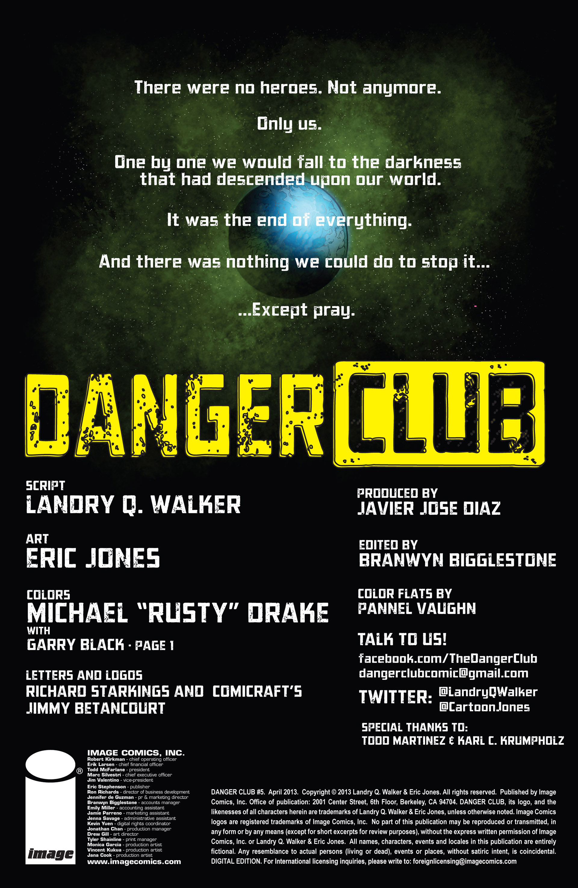 Read online Danger Club comic -  Issue #5 - 2