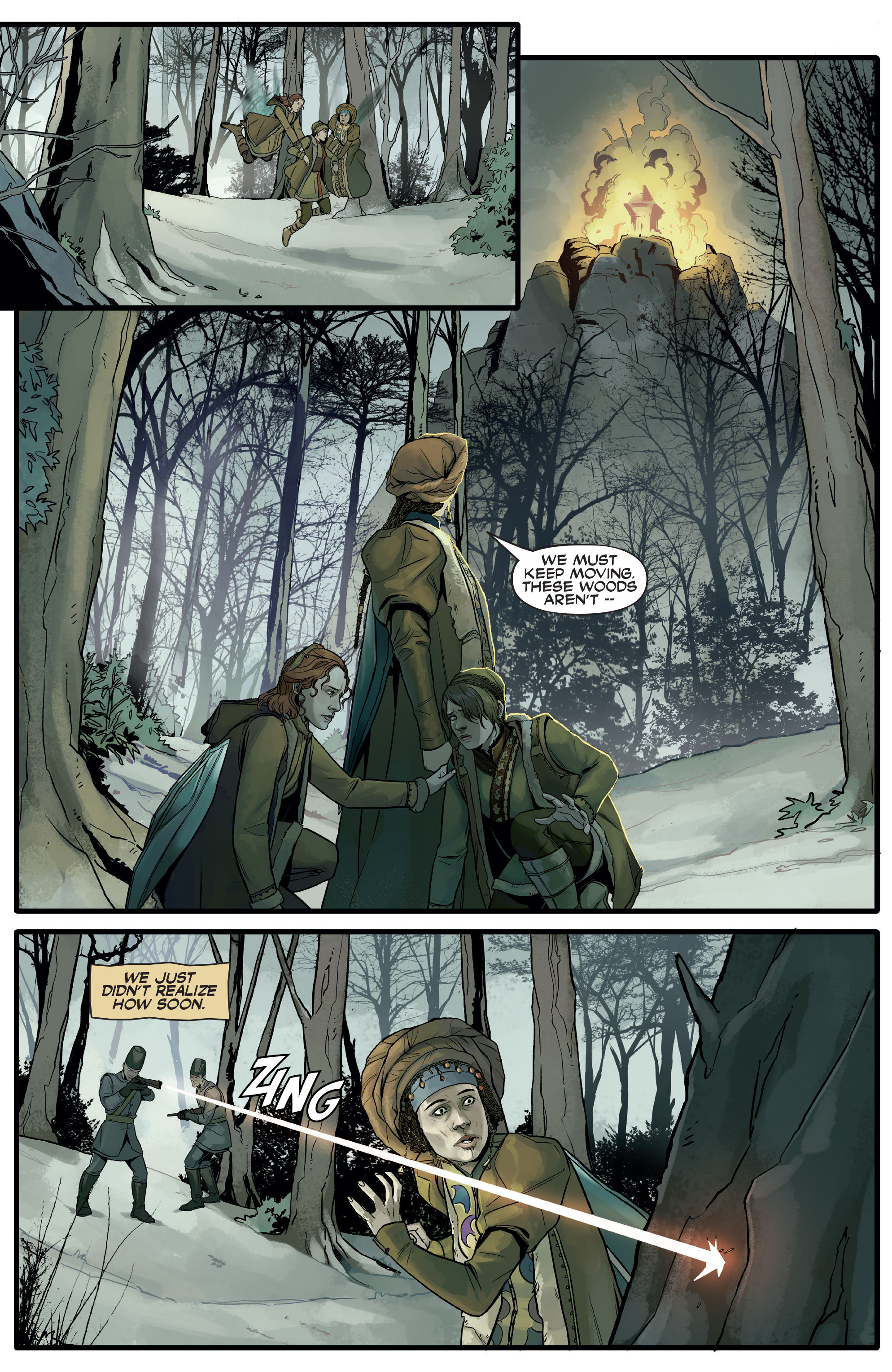 Read online Carnival Row: Sparrowhawk comic -  Issue # Full - 4