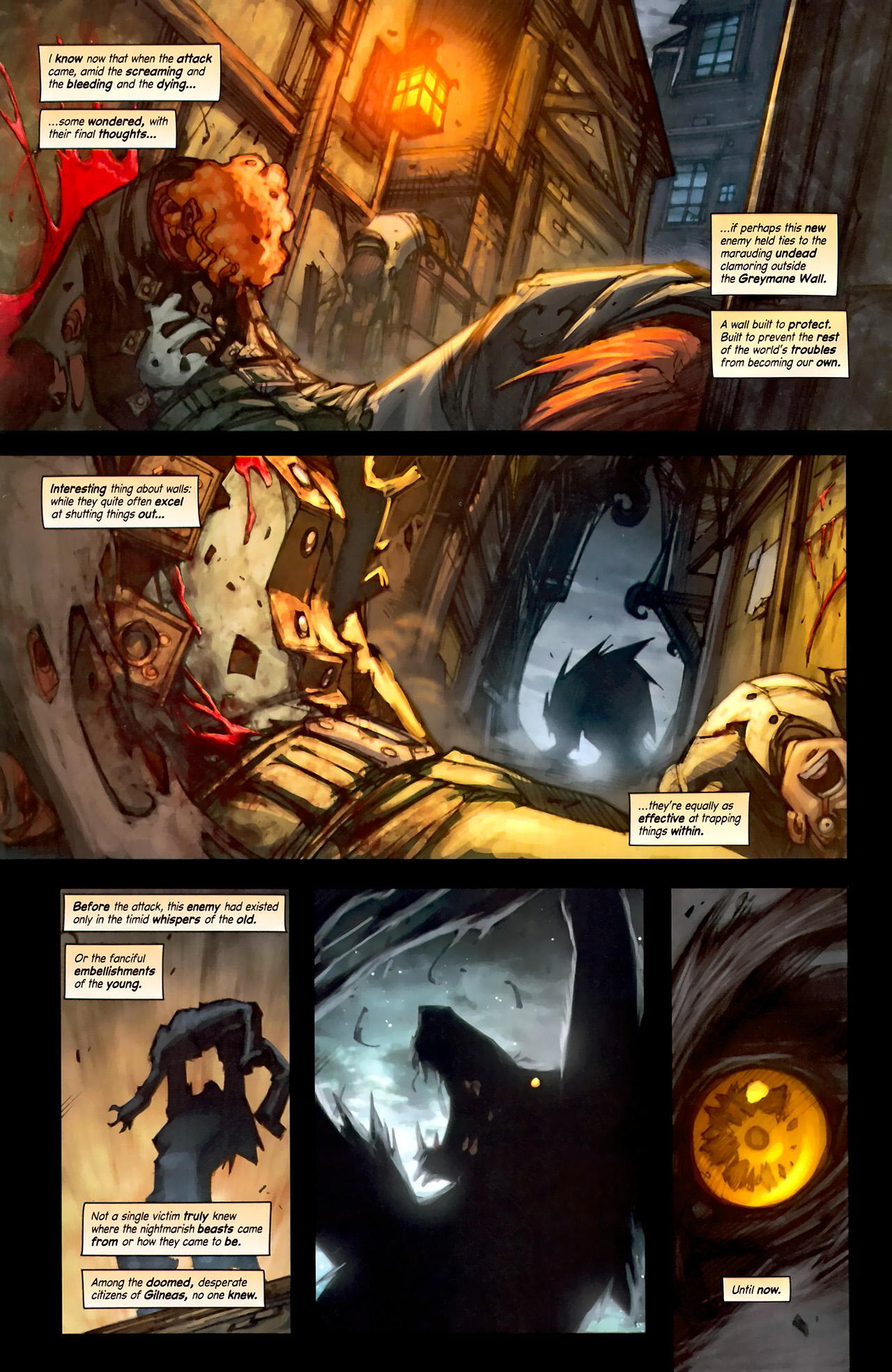 Read online World of Warcraft: Curse of the Worgen comic -  Issue #1 - 4