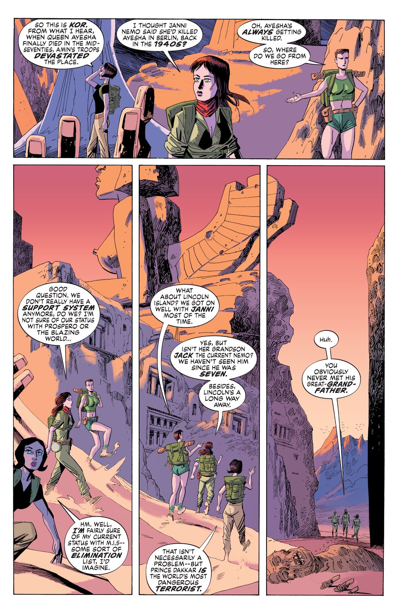 Read online The League of Extraordinary Gentlemen Volume 4: The Tempest comic -  Issue #1 - 7