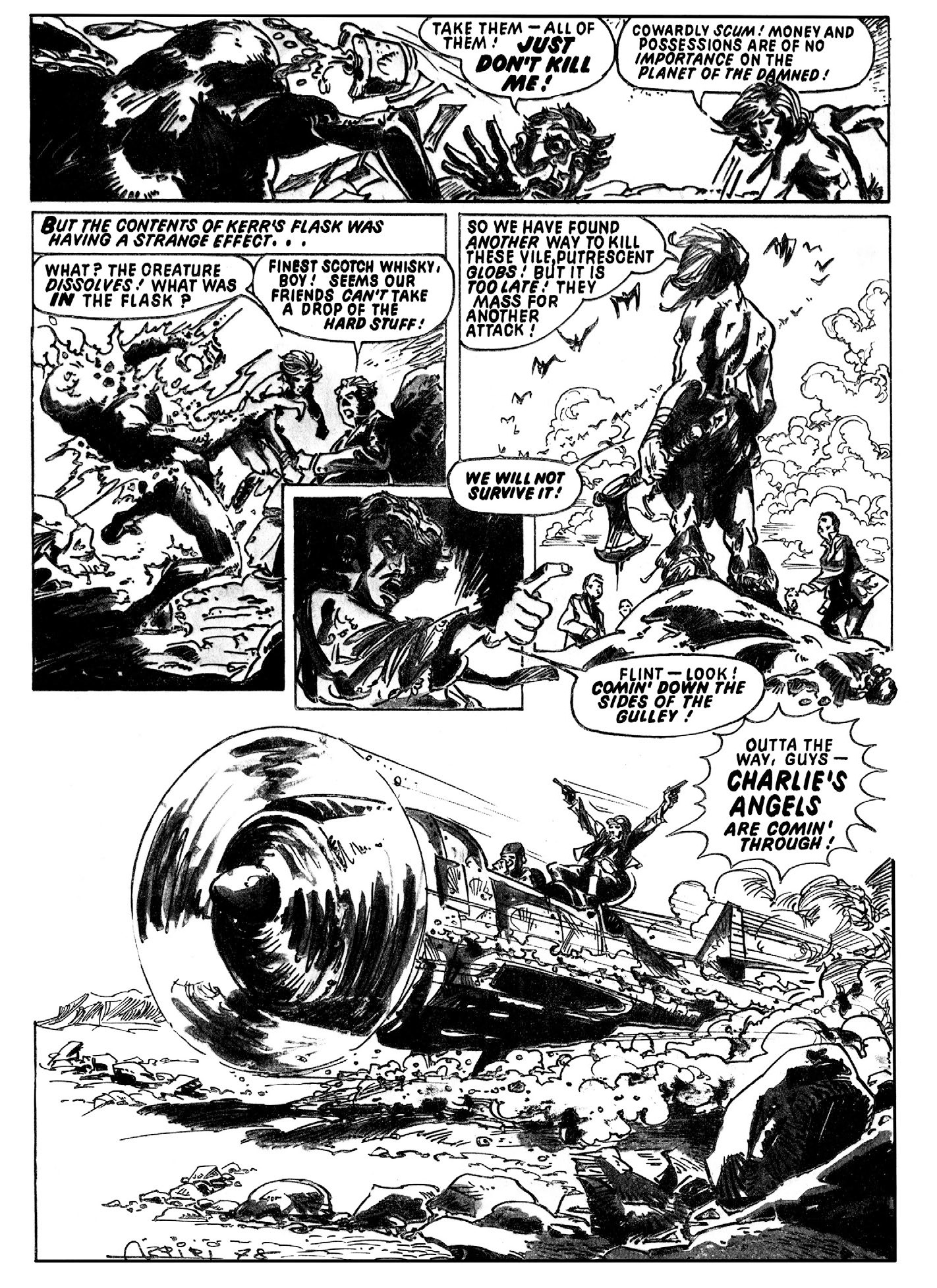 Read online Planet of the Damned & Death Planet comic -  Issue # TPB - 19