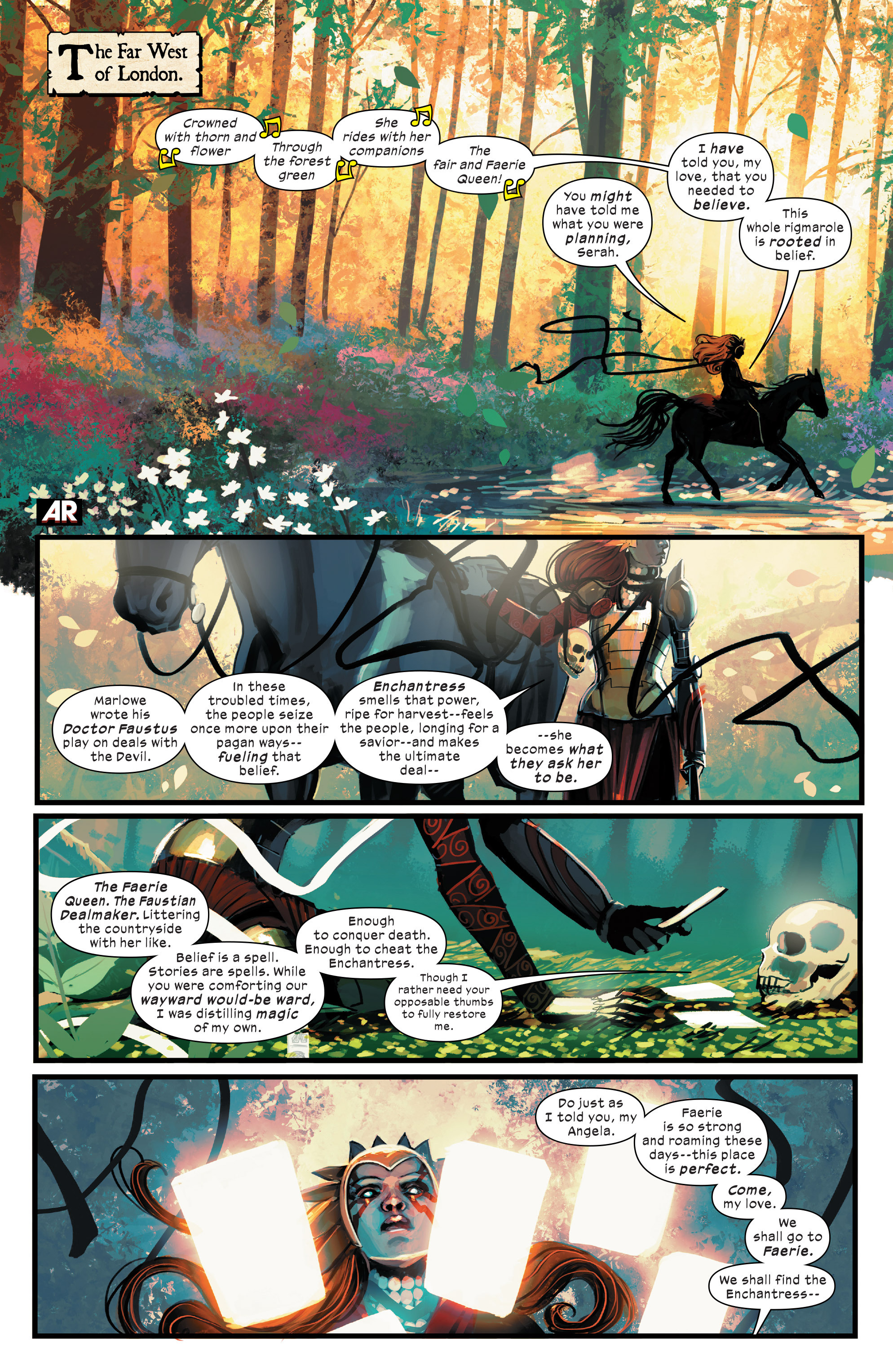 Read online 1602 Witch Hunter Angela comic -  Issue #4 - 3