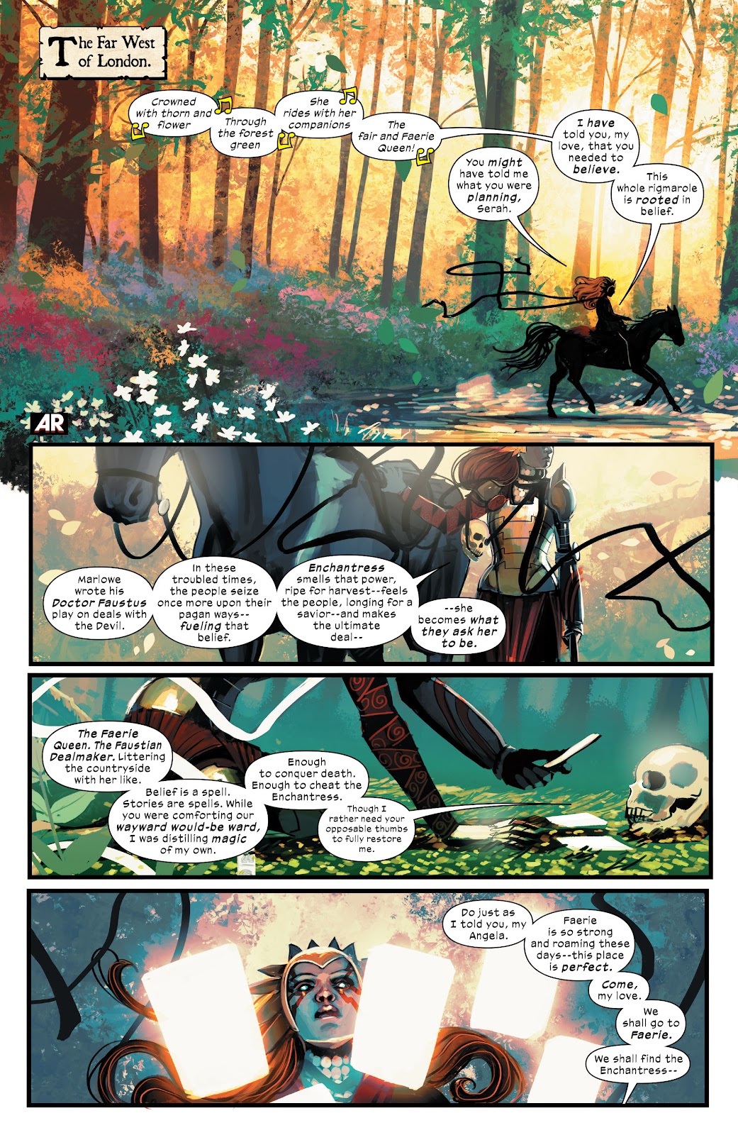 1602 Witch Hunter Angela issue 4 - Page 3
