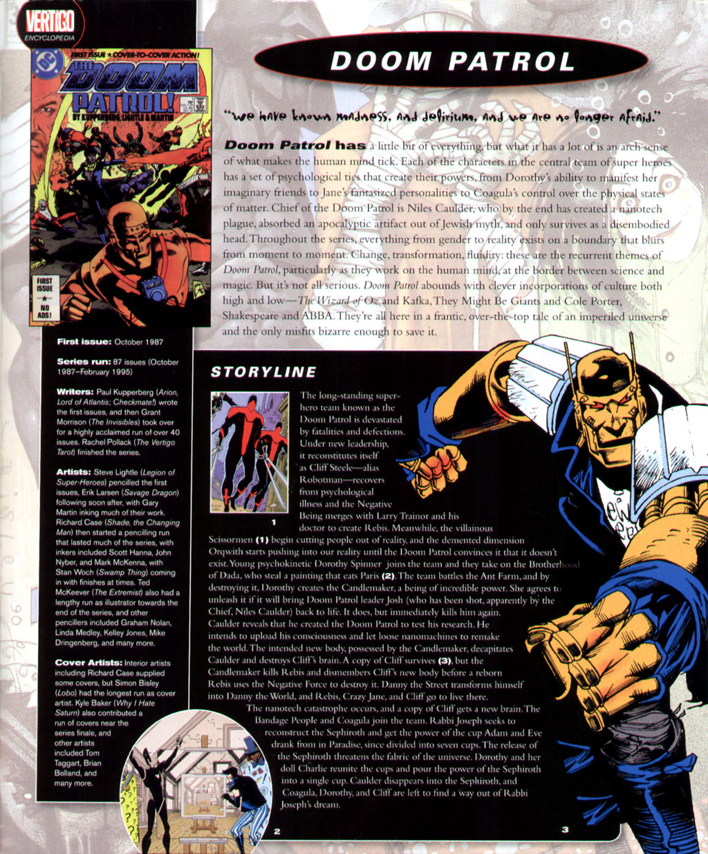 Read online The Vertigo Encyclopedia comic -  Issue # TPB (Part 1) - 61