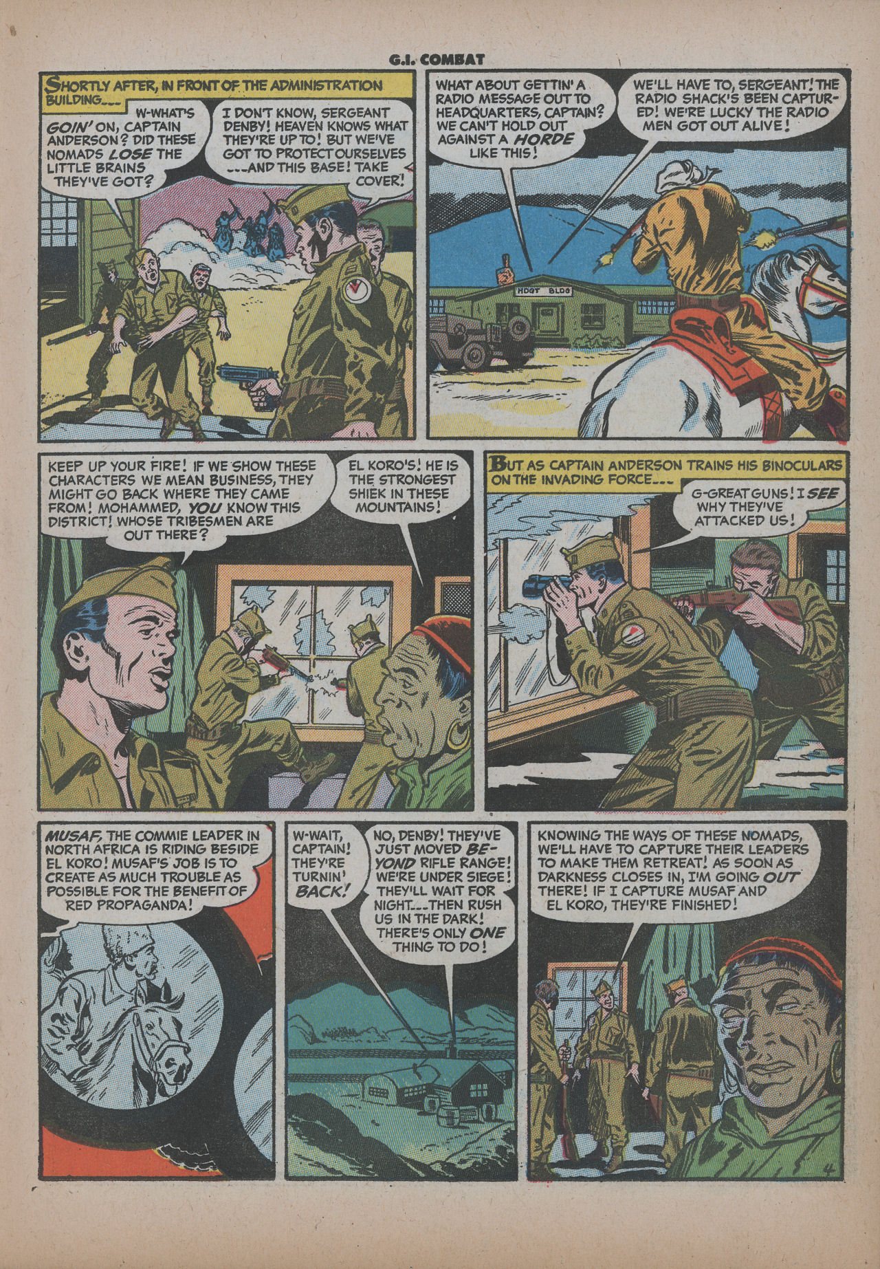 Read online G.I. Combat (1952) comic -  Issue #37 - 15