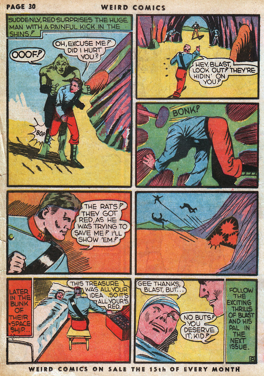 Read online Weird Comics comic -  Issue #3 - 32