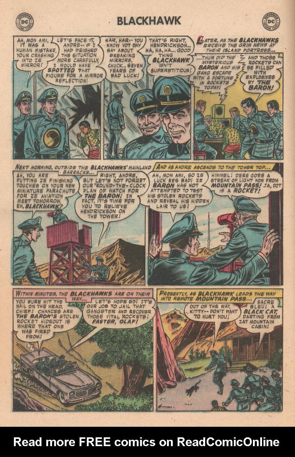 Read online Blackhawk (1957) comic -  Issue #121 - 16