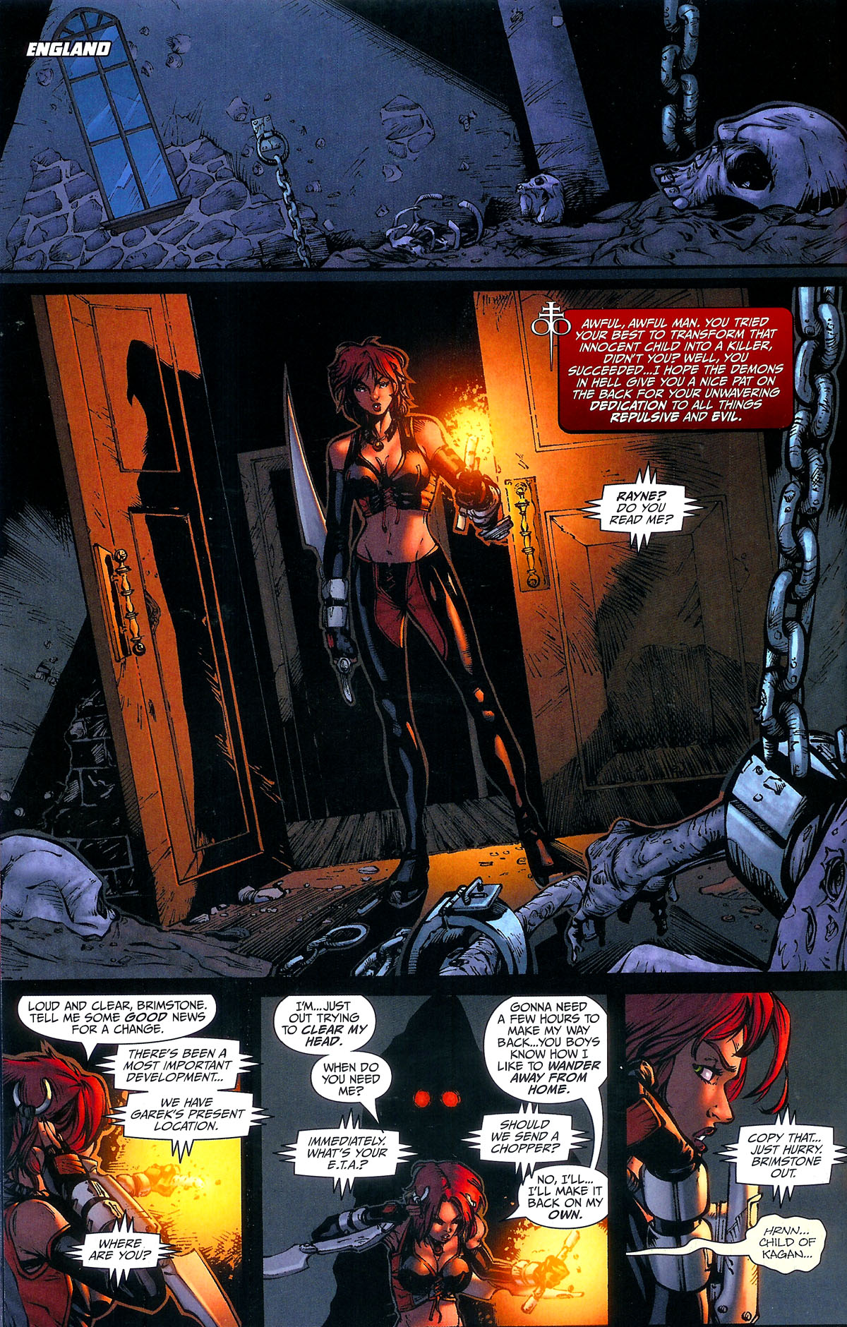 Read online BloodRayne: Plague of Dreams comic -  Issue #2 - 11