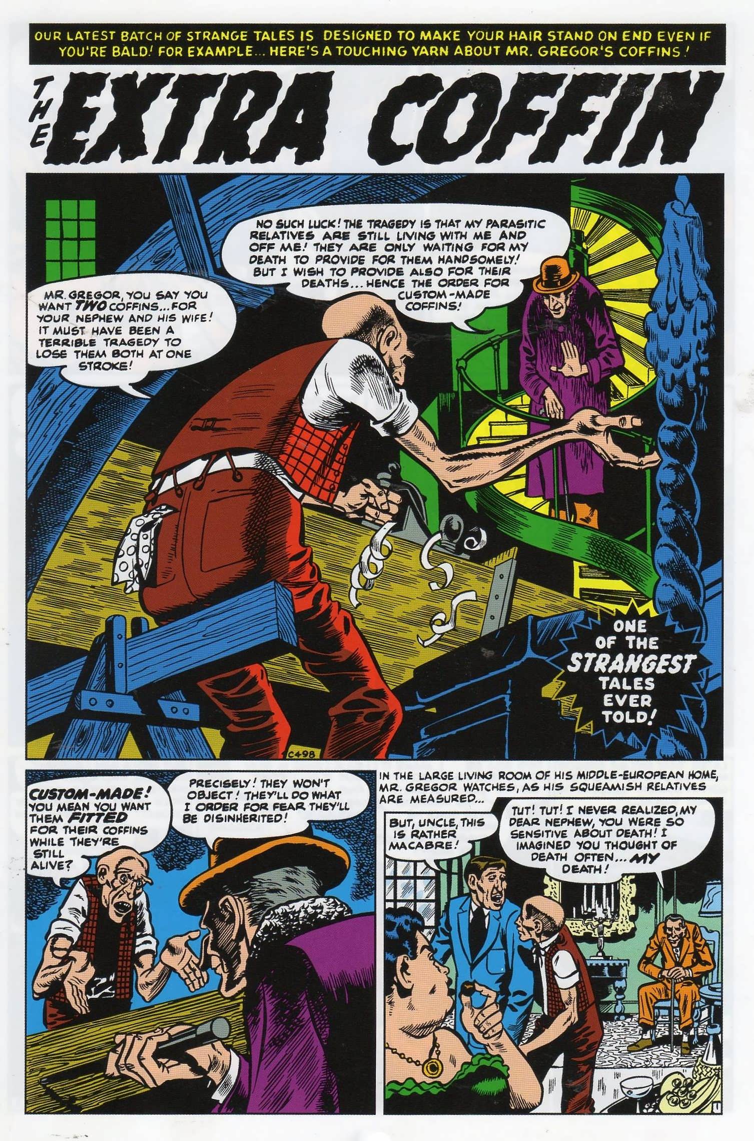 Read online Strange Tales (1951) comic -  Issue #19 - 2