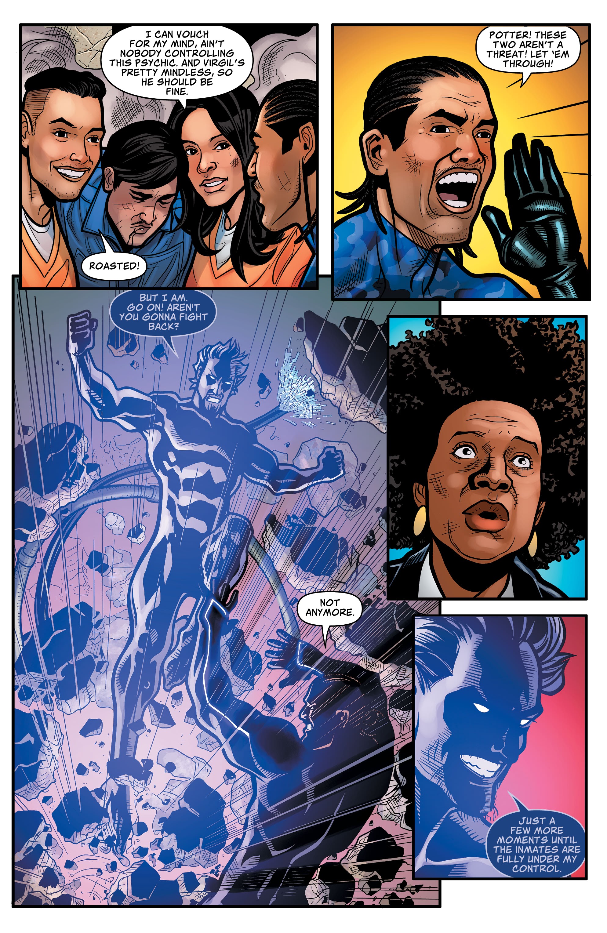 Read online PhenomX comic -  Issue #4 - 17