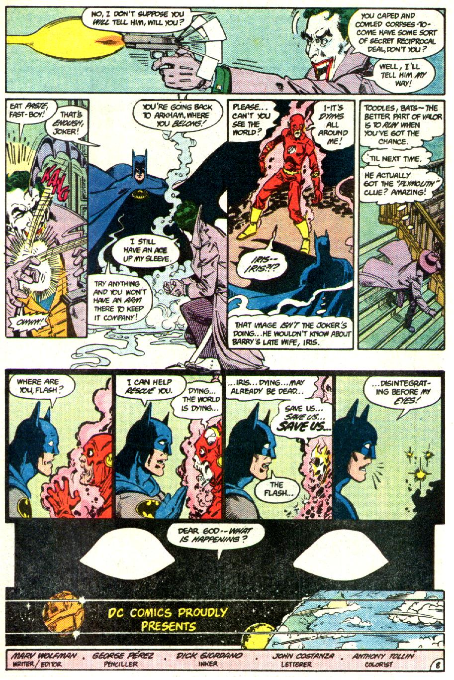 Read online Crisis on Infinite Earths (1985) comic -  Issue #2 - 9