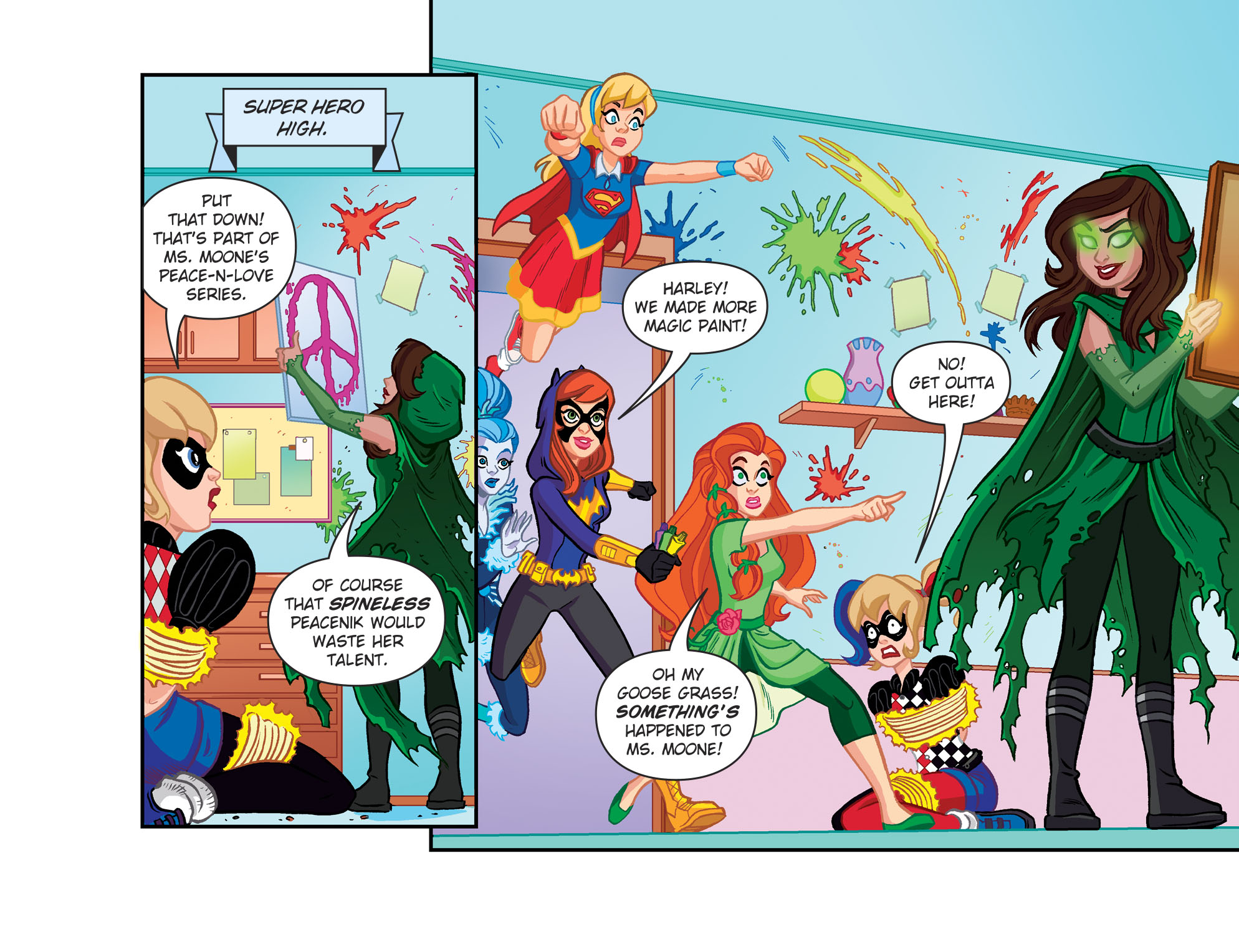 Read online DC Super Hero Girls: Out of the Bottle comic -  Issue #8 - 20