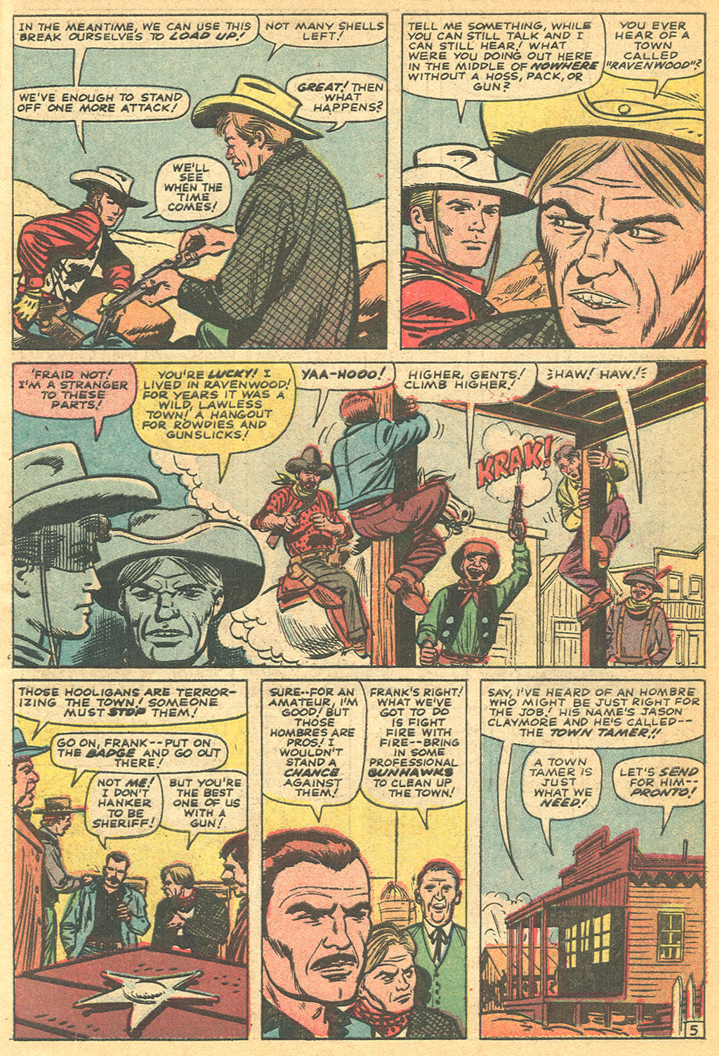 Read online Kid Colt Outlaw comic -  Issue #131 - 7