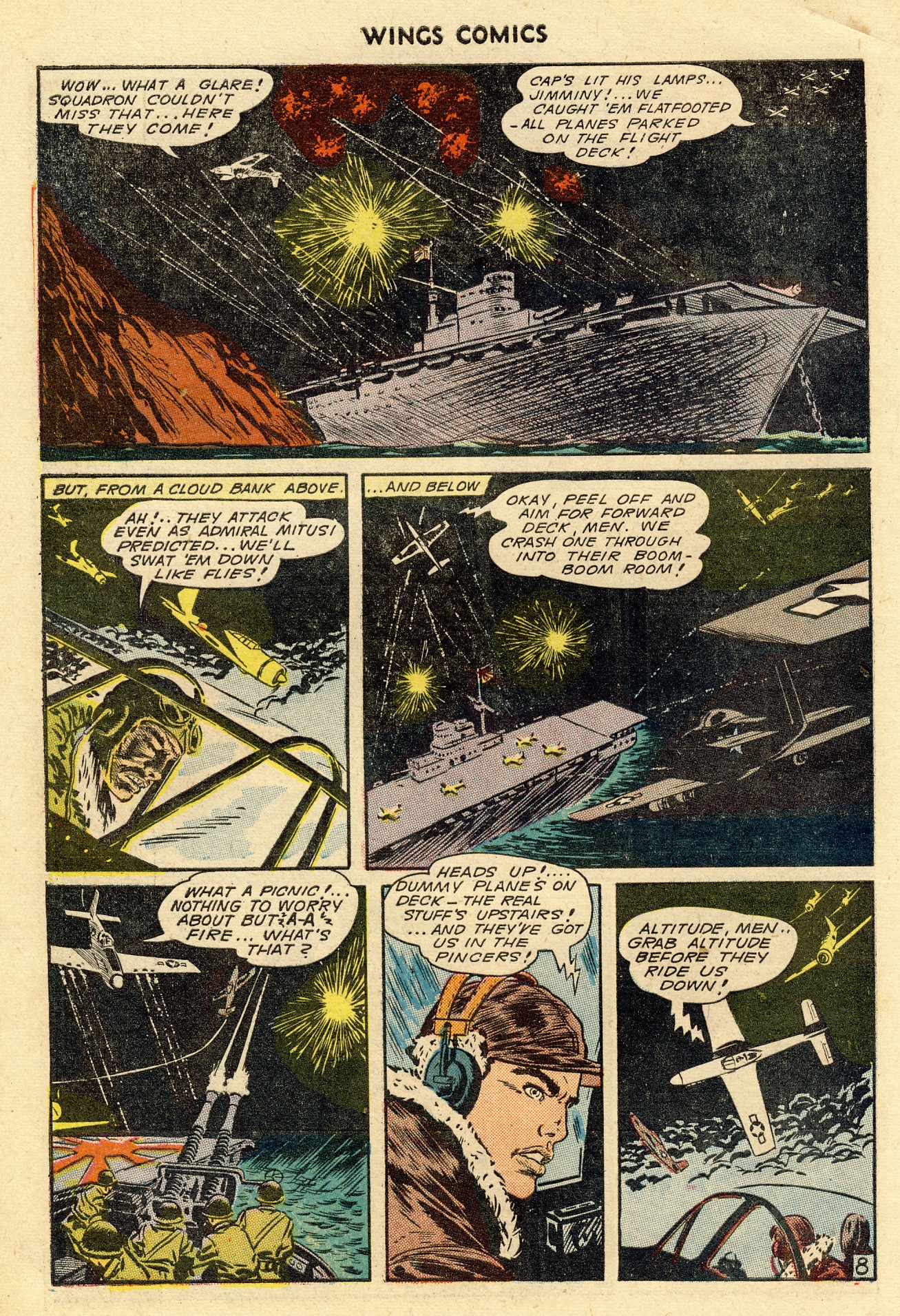 Read online Wings Comics comic -  Issue #49 - 10