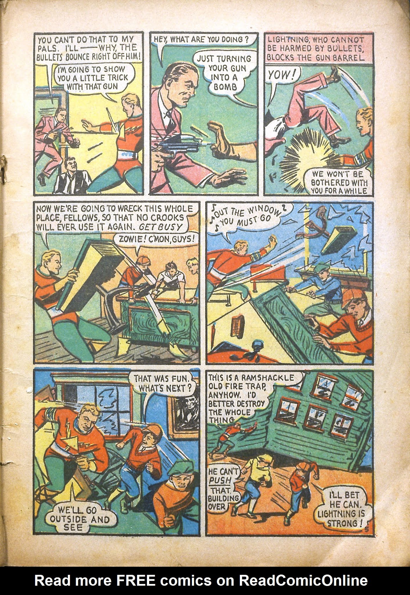 Read online Sure-Fire Comics comic -  Issue #3b - 8