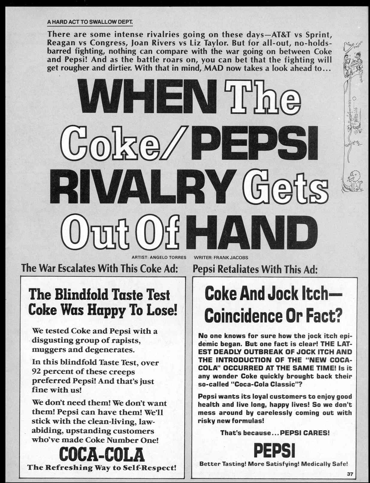 Read online MAD comic -  Issue #264 - 39