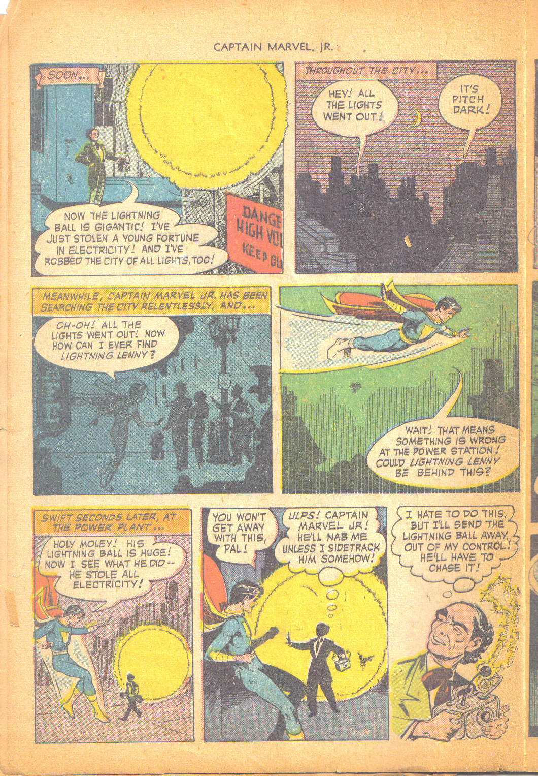 Read online Captain Marvel, Jr. comic -  Issue #95 - 7