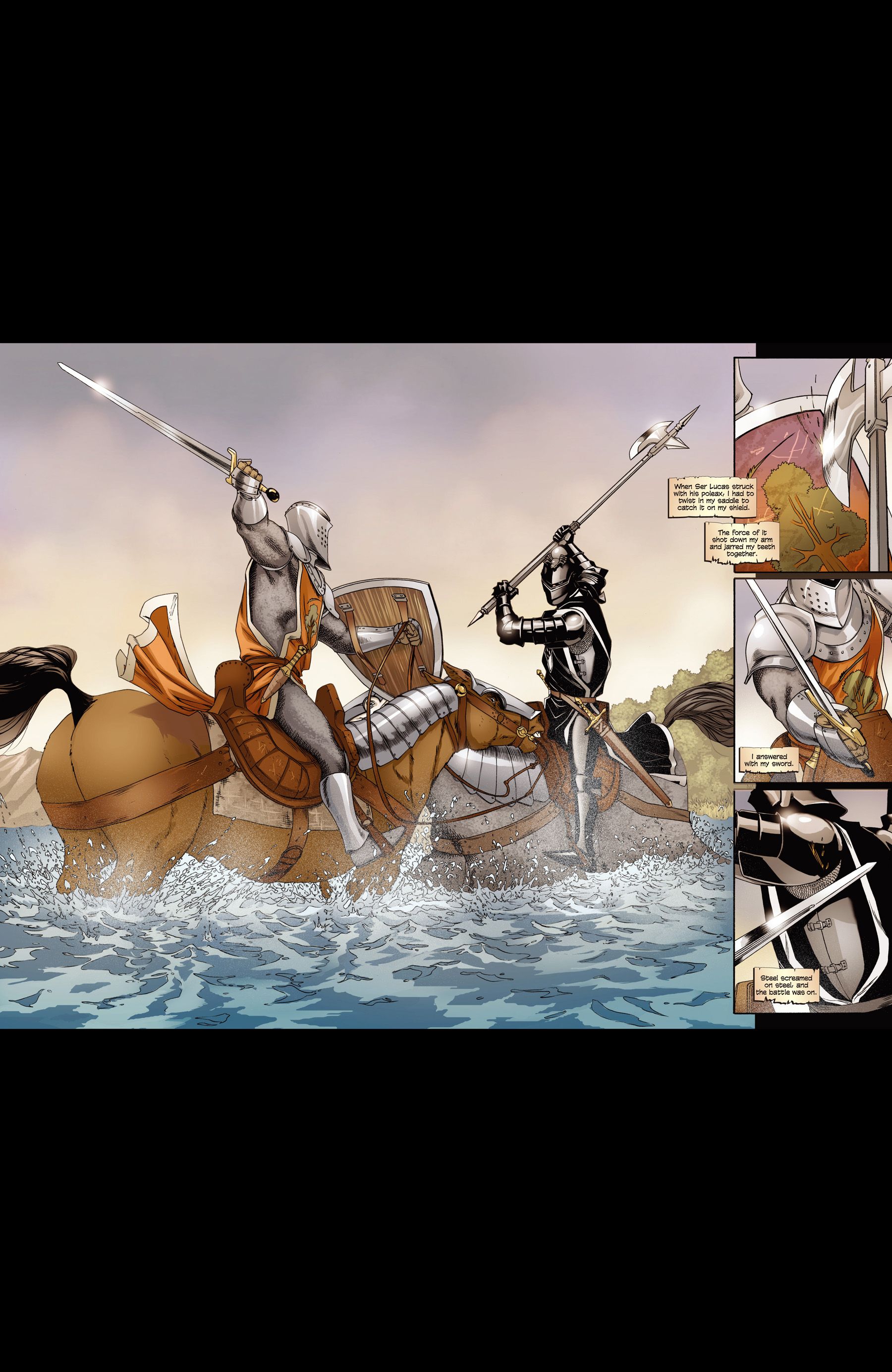 Read online The Sworn Sword: The Graphic Novel comic -  Issue # Full - 135