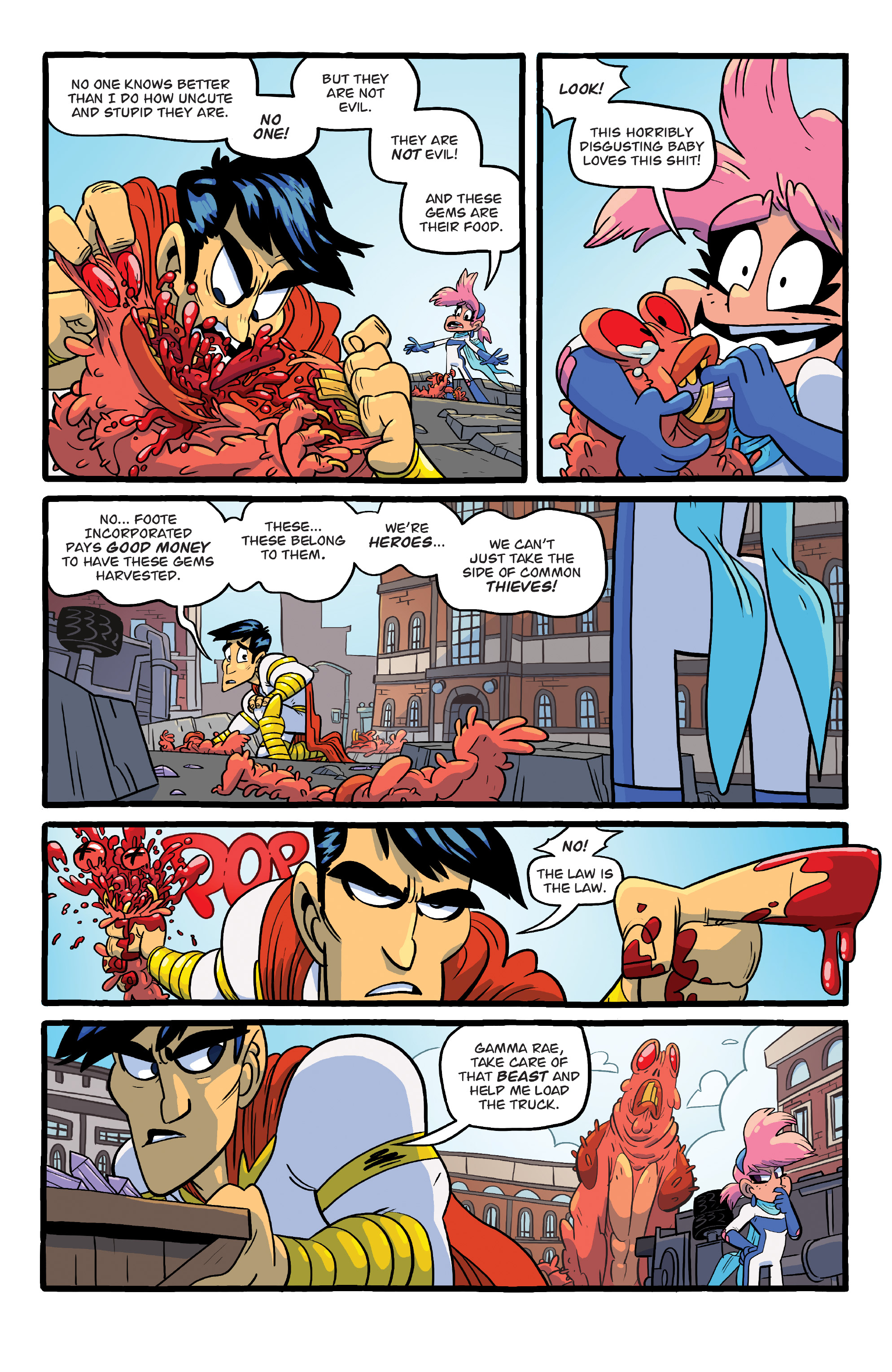 Read online Pretty Violent comic -  Issue #3 - 7