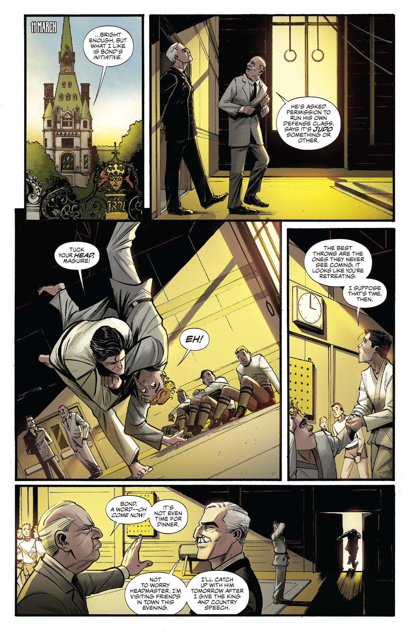 Read online James Bond Origin comic -  Issue #1 - 12